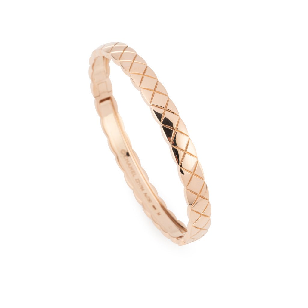 Bracelet en or rose de la maison Chanel, modèle Coco Crush - Maison Eloe