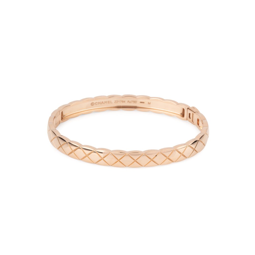Bracelet en or rose de la maison Chanel, modèle Coco Crush - Maison Eloe