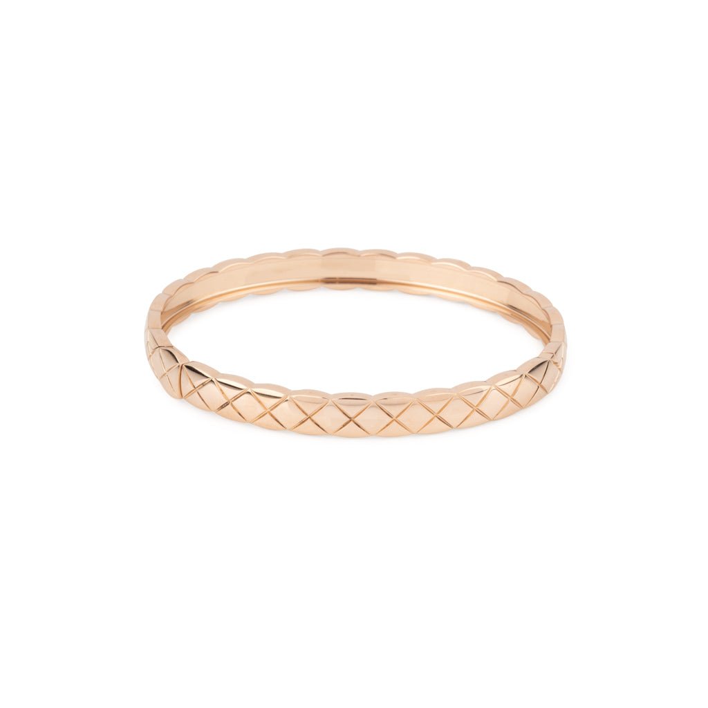 Bracelet en or rose de la maison Chanel, modèle Coco Crush - Maison Eloe