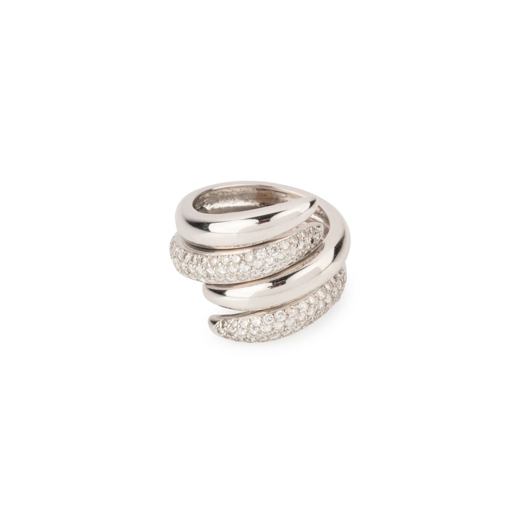 Bague de la maison Chaumet, collection Tango, en diamant - Maison Eloe