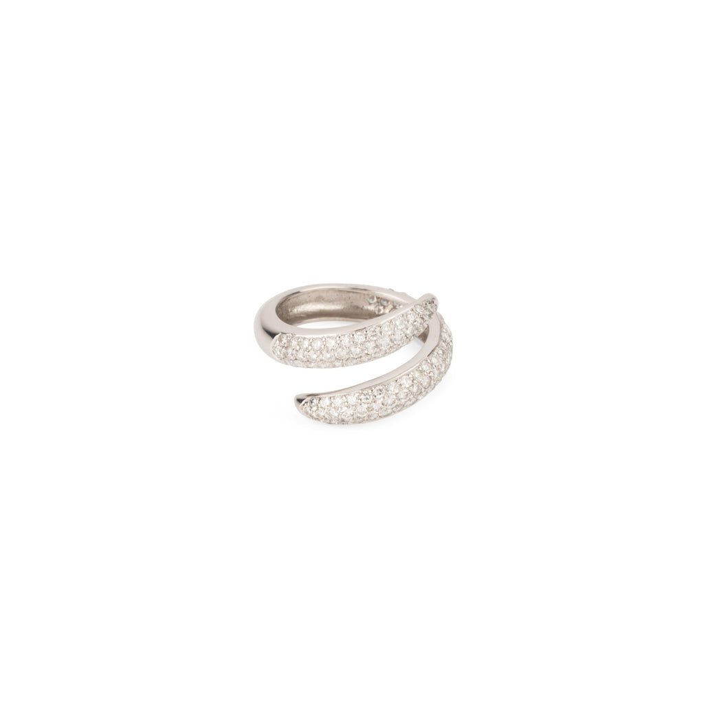 Bague de la maison Chaumet, collection Tango en diamant - Maison Eloe