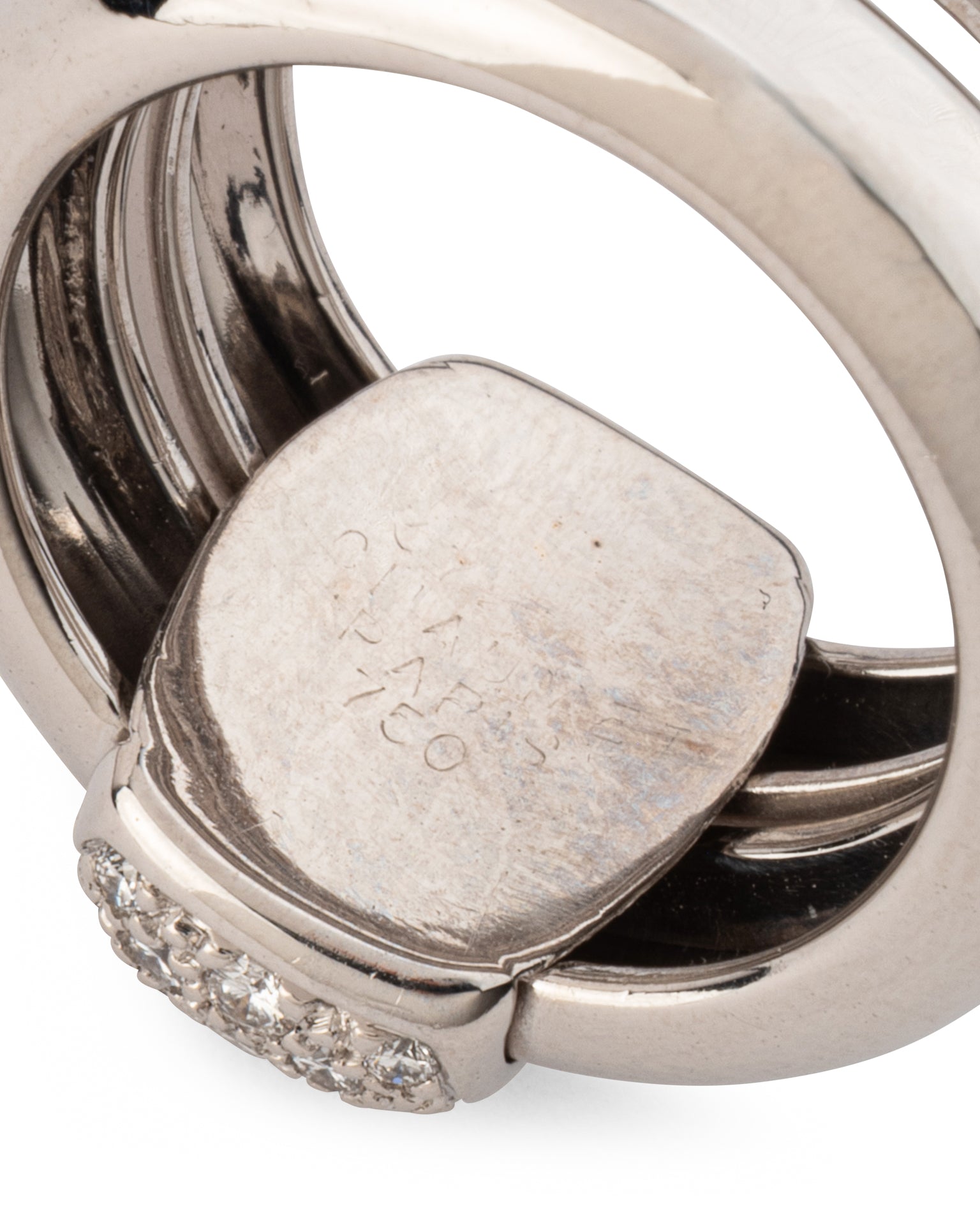 Bague Chaumet Duo Diamants or Blanc