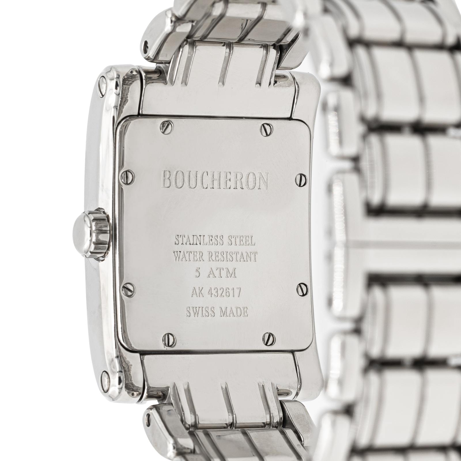 Boucheron Reflet Steel Watch
