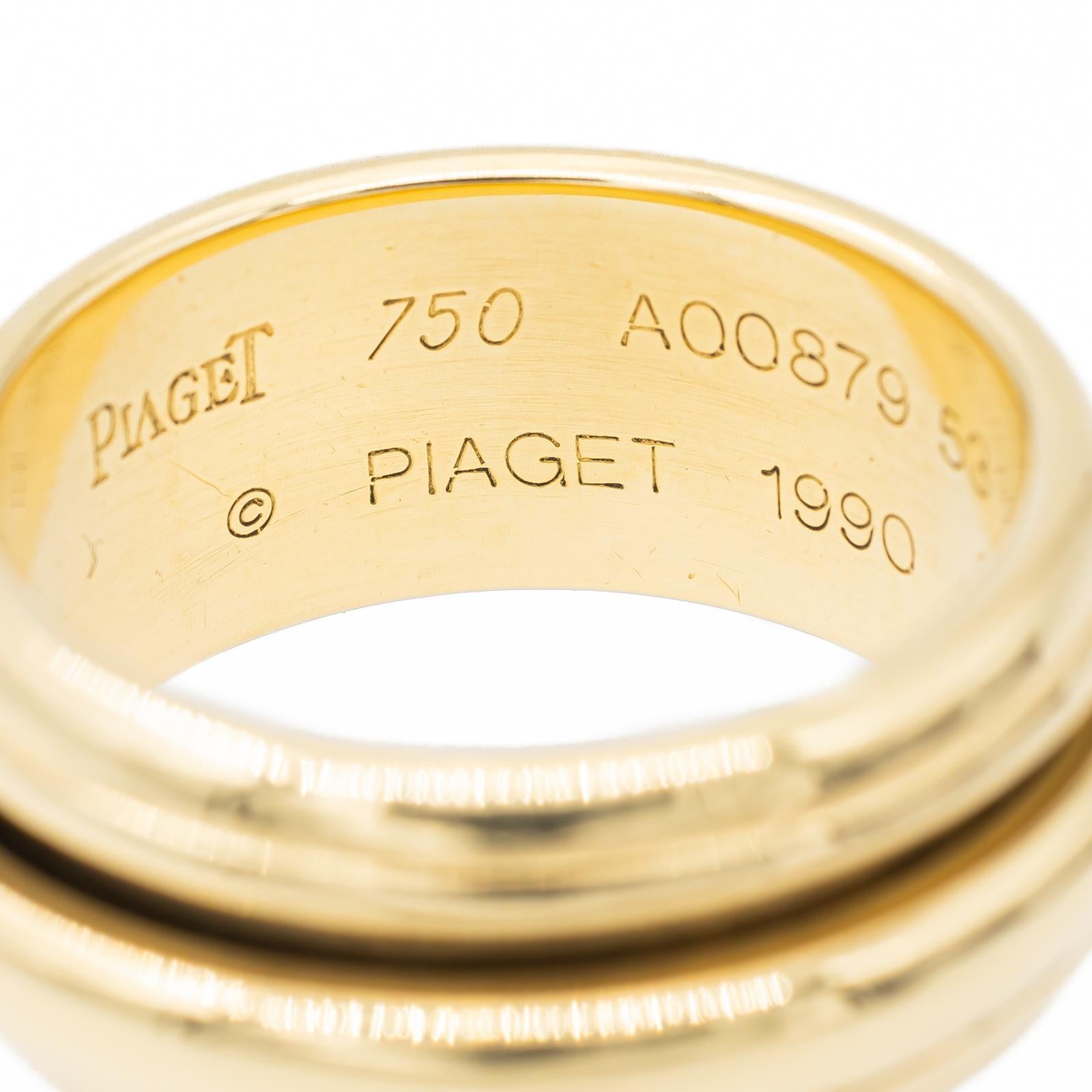 Piaget Bague Possession Or jaune