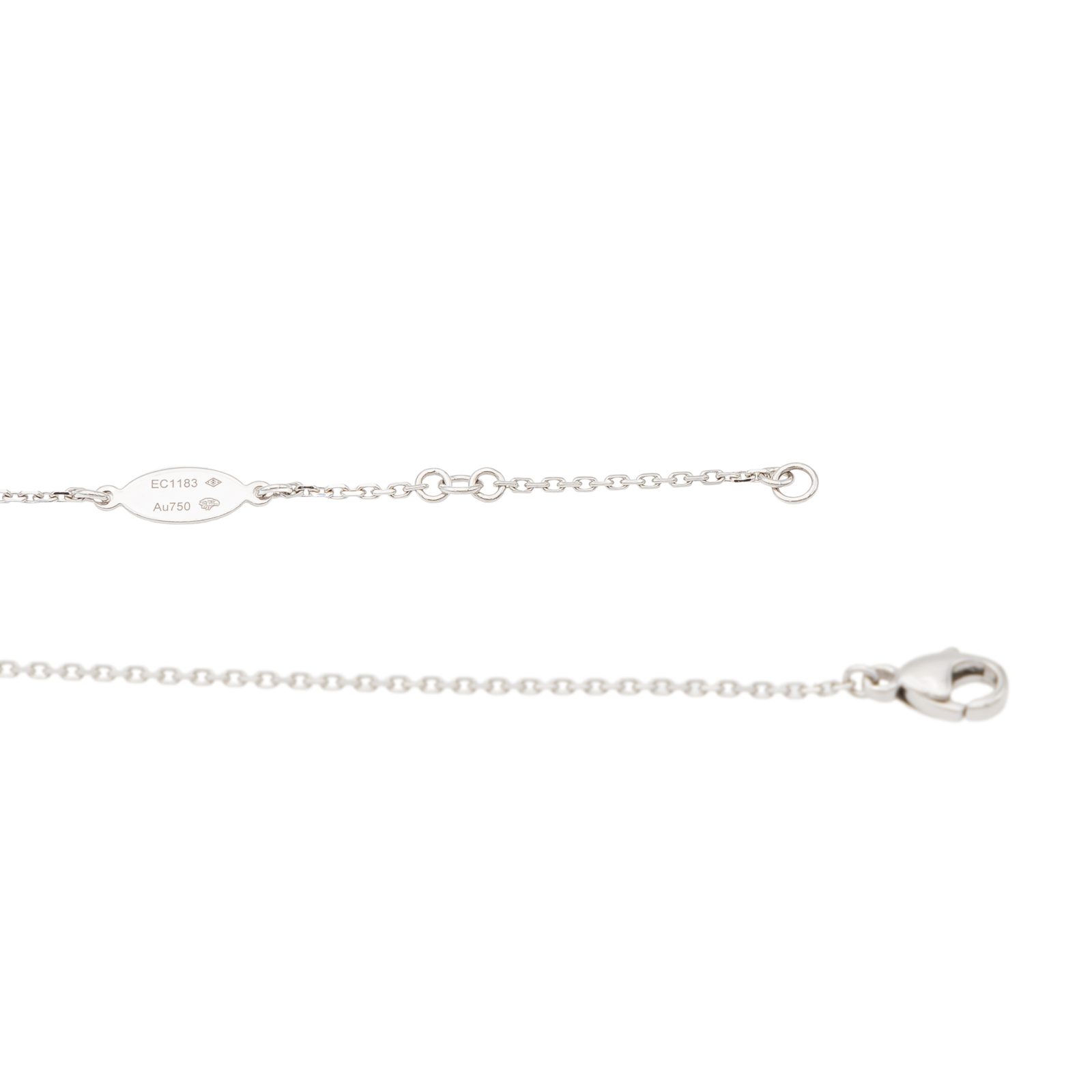 Mauboussin Clover of You Necklace White Gold Mother of Pearl