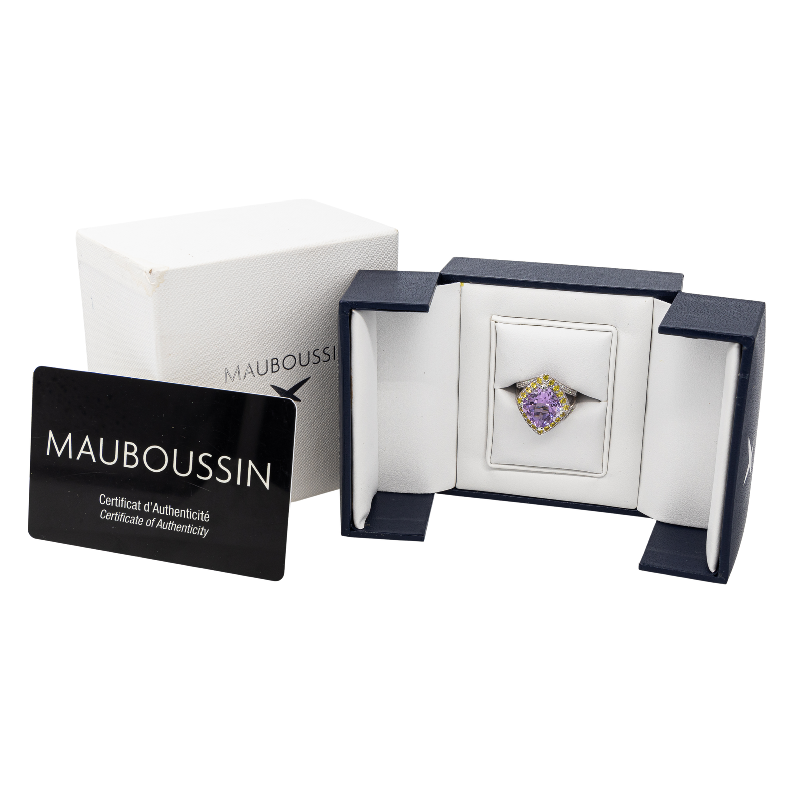 Mauboussin Ring Crazy about you White gold Amethyst