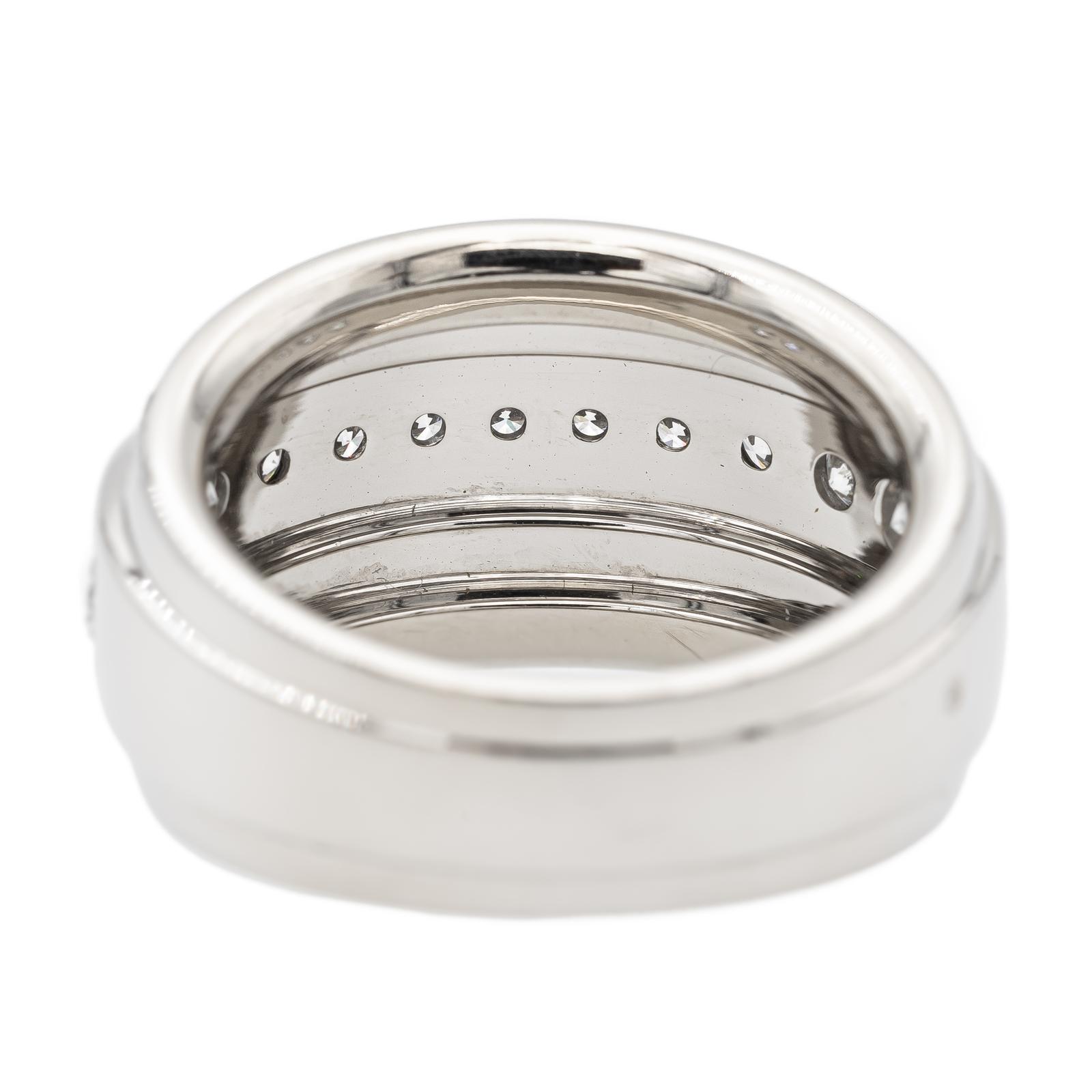 Chopard La Strada Bandeau Ring White Gold Diamond