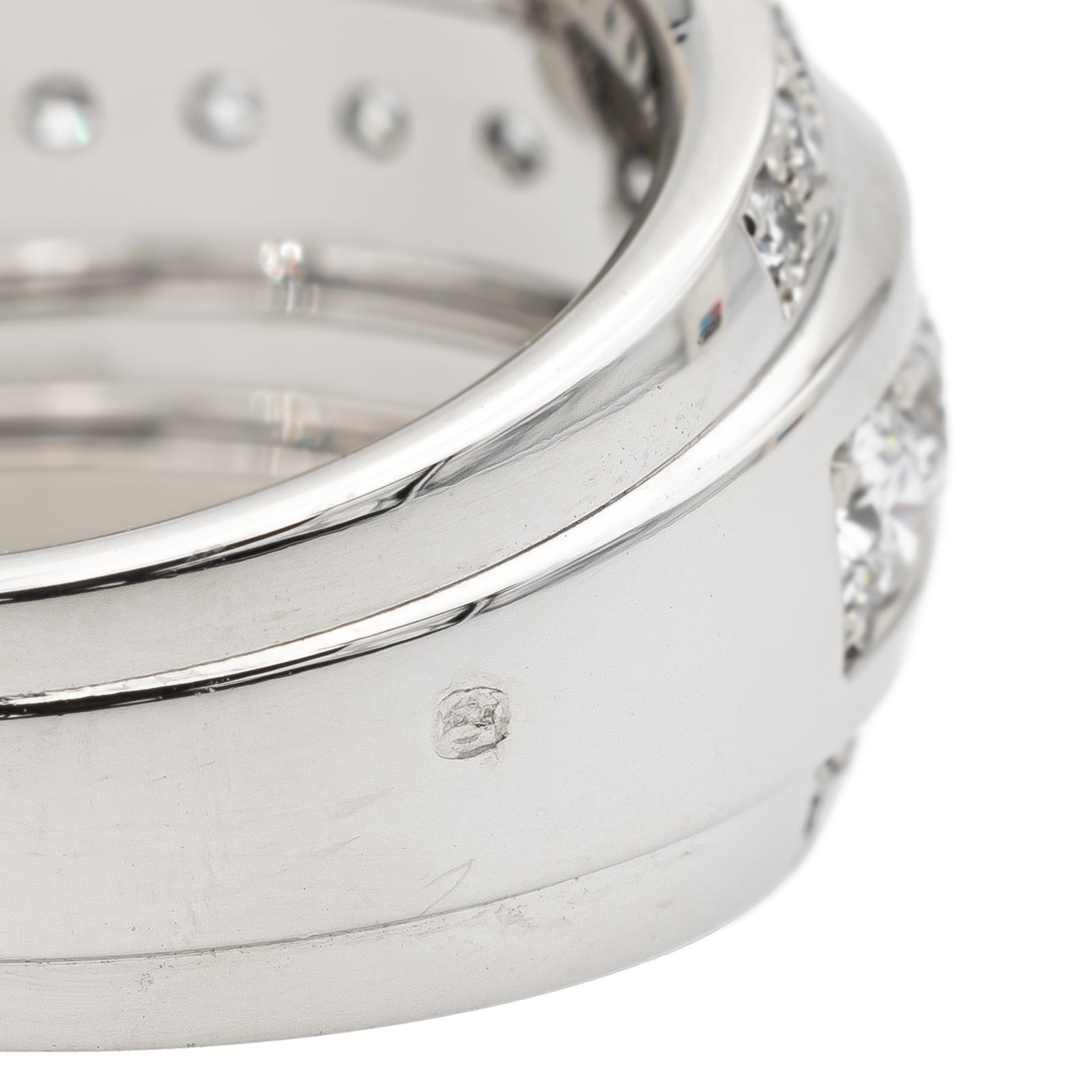 Chopard La Strada Bandeau Ring White Gold Diamond