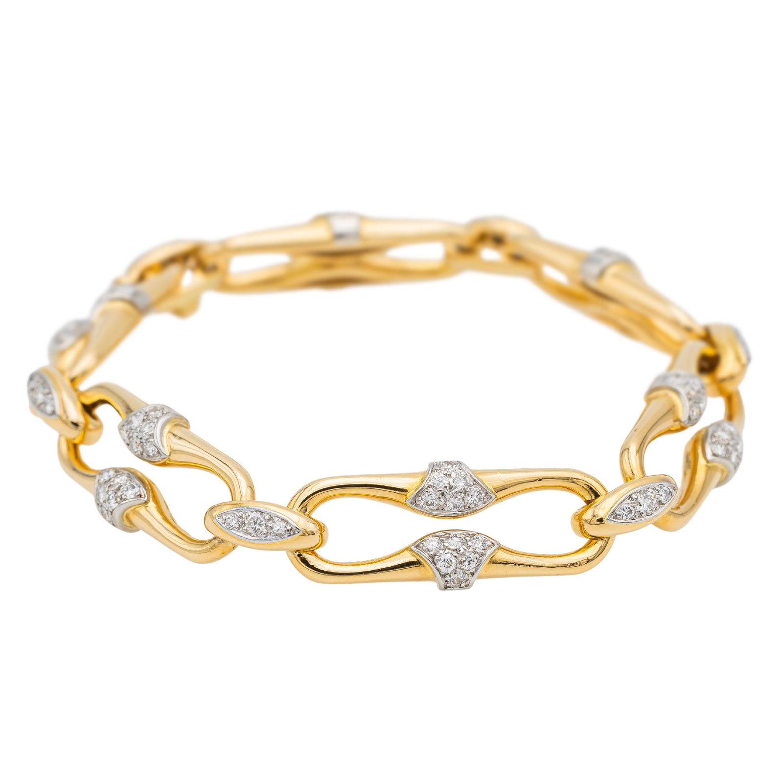 Mauboussin Bracelet  Or jaune, Or blanc Diamant