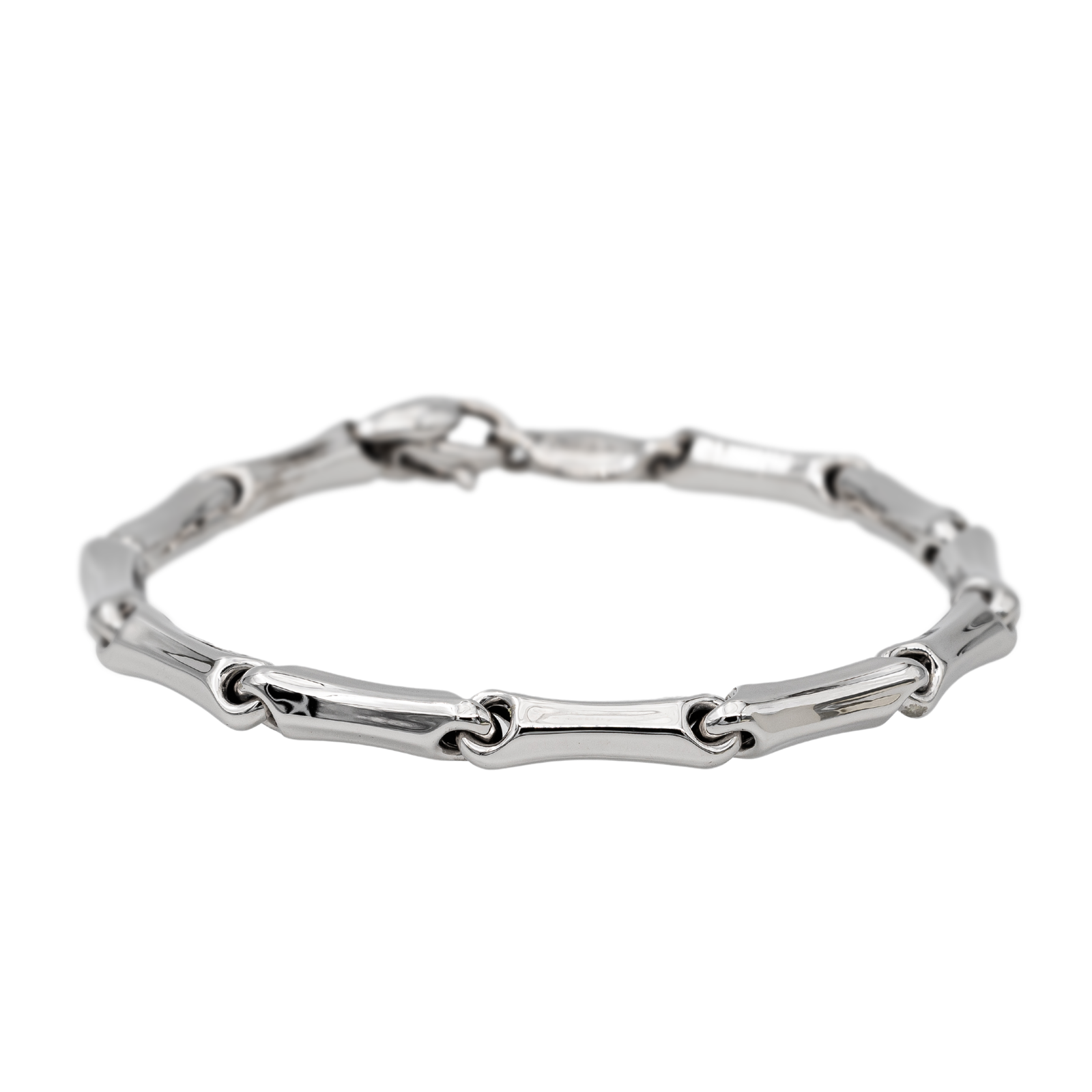 Chimento Bracelet Bamboo Or blanc