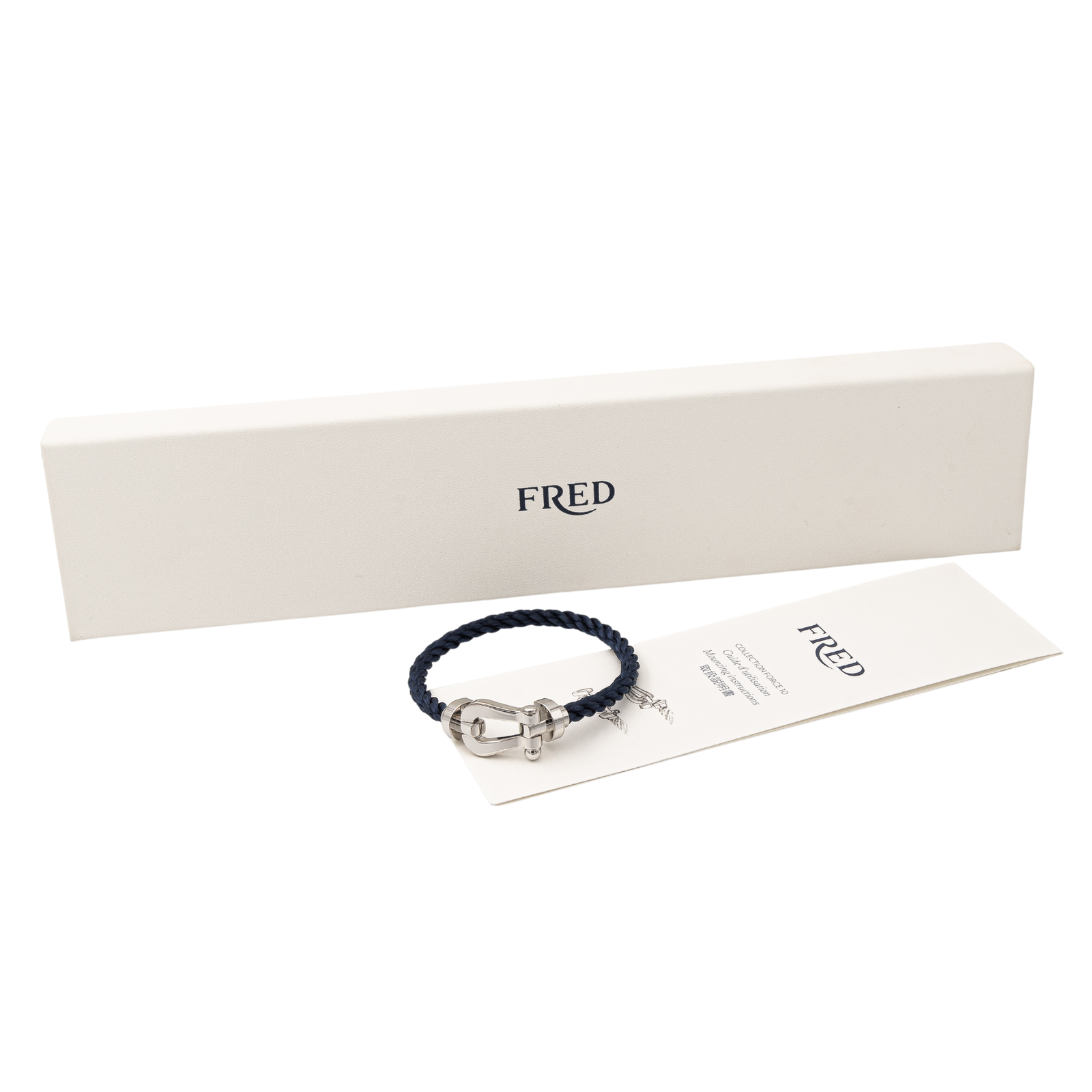 Fred Bracelet Force 10 White gold