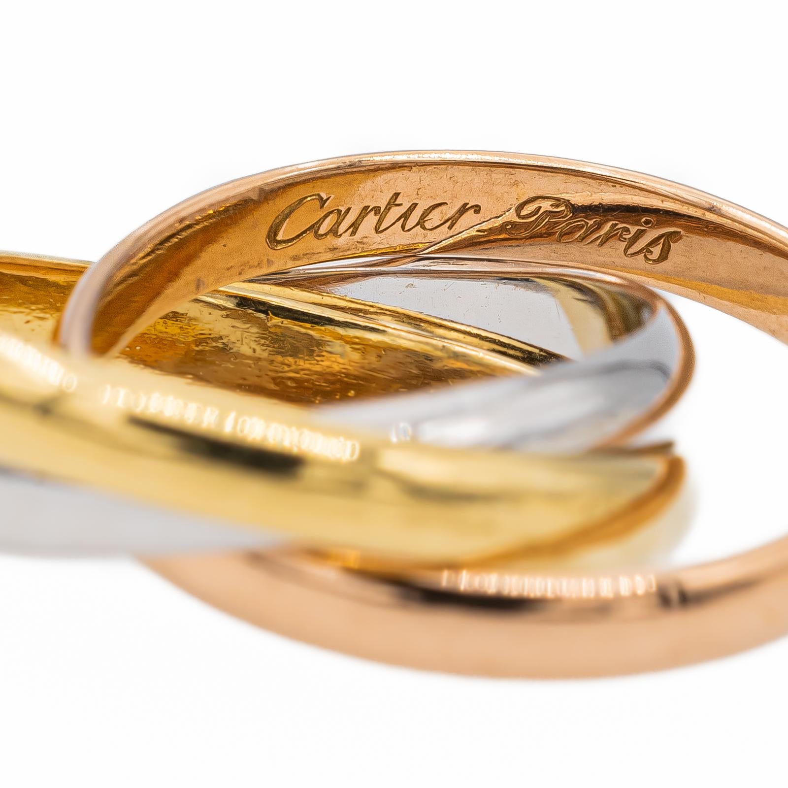 Cartier Trinity Alliance Ring Yellow gold, White gold, Pink gold