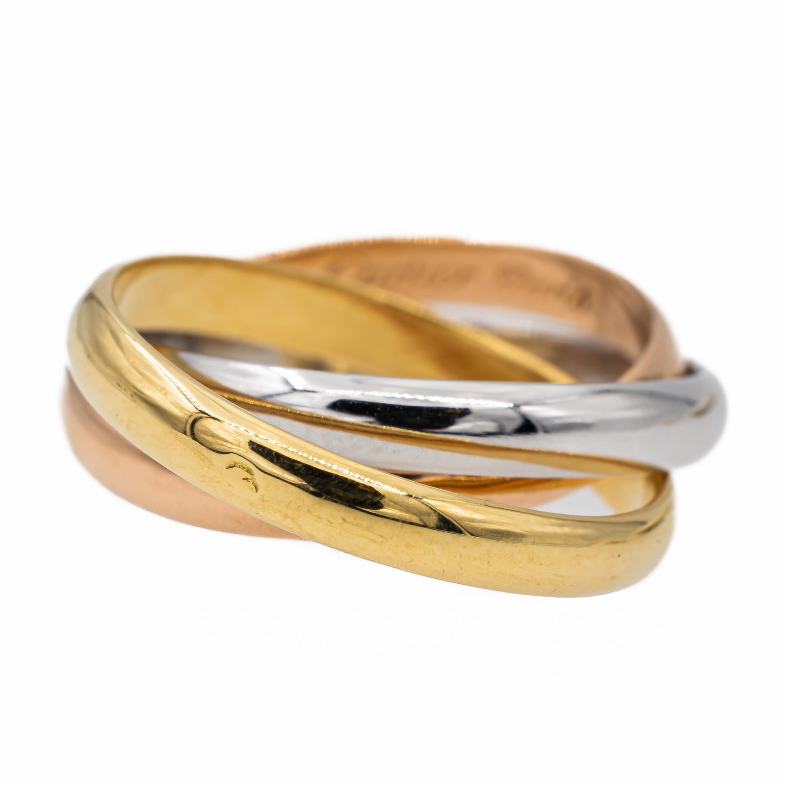 Cartier Trinity Alliance Ring Yellow gold, White gold, Pink gold