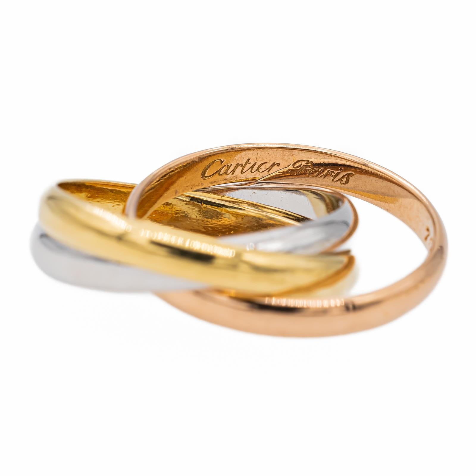 Cartier Trinity Alliance Ring Yellow gold, White gold, Pink gold