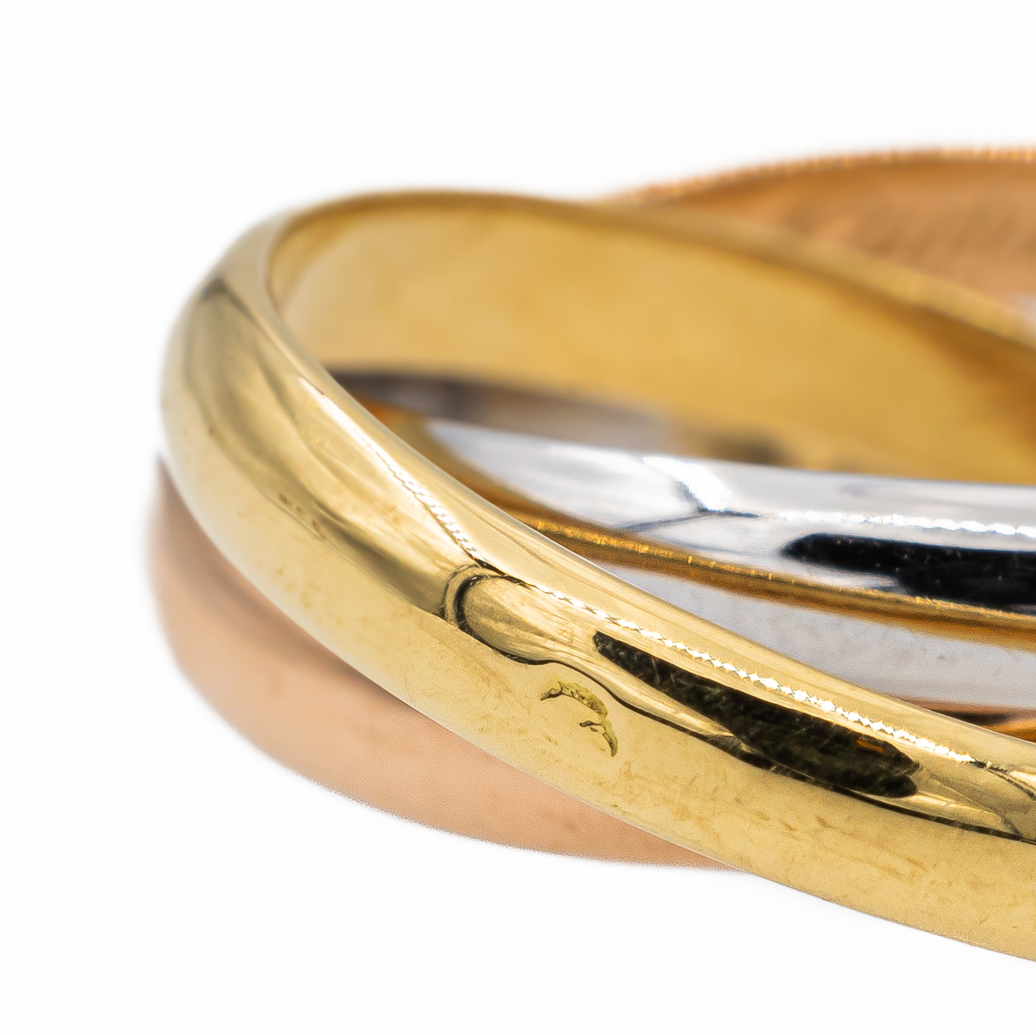 Cartier Trinity Alliance Ring Yellow gold, White gold, Pink gold