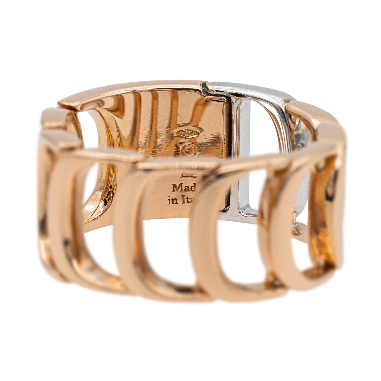 Damiani Ring Rose gold, White gold Diamond