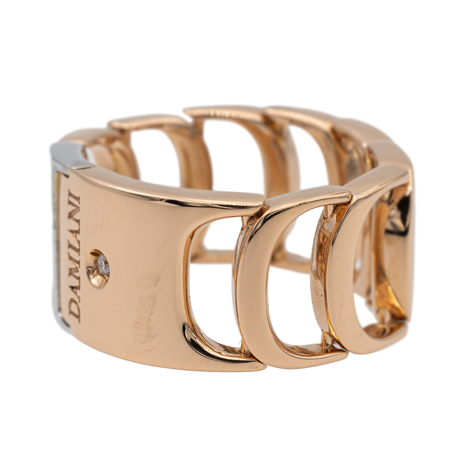 Damiani Ring Rose gold, White gold Diamond