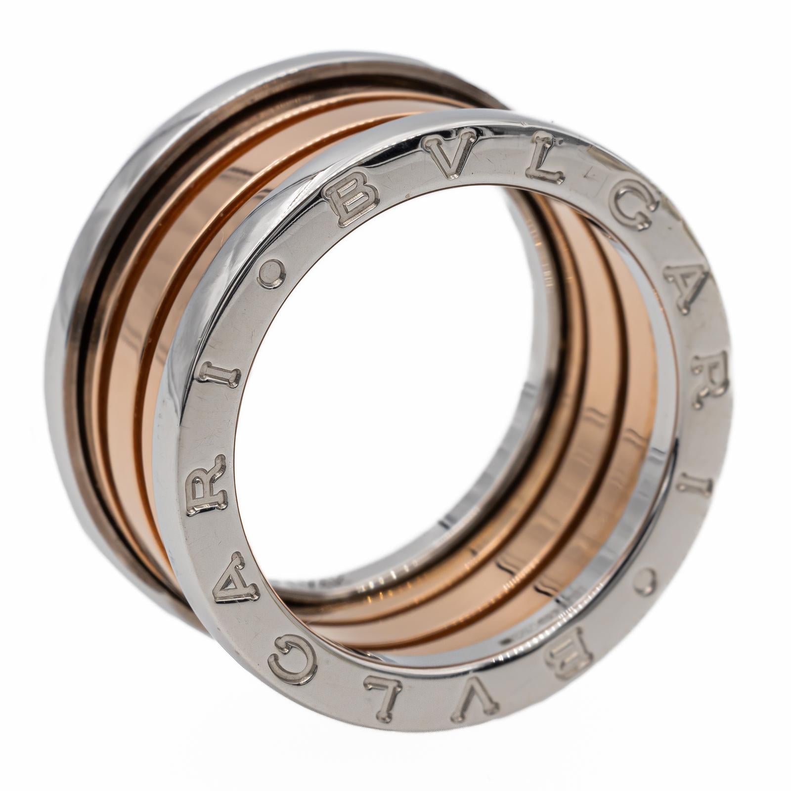Bulgari Ring B.Zero1 Rose gold, White gold
