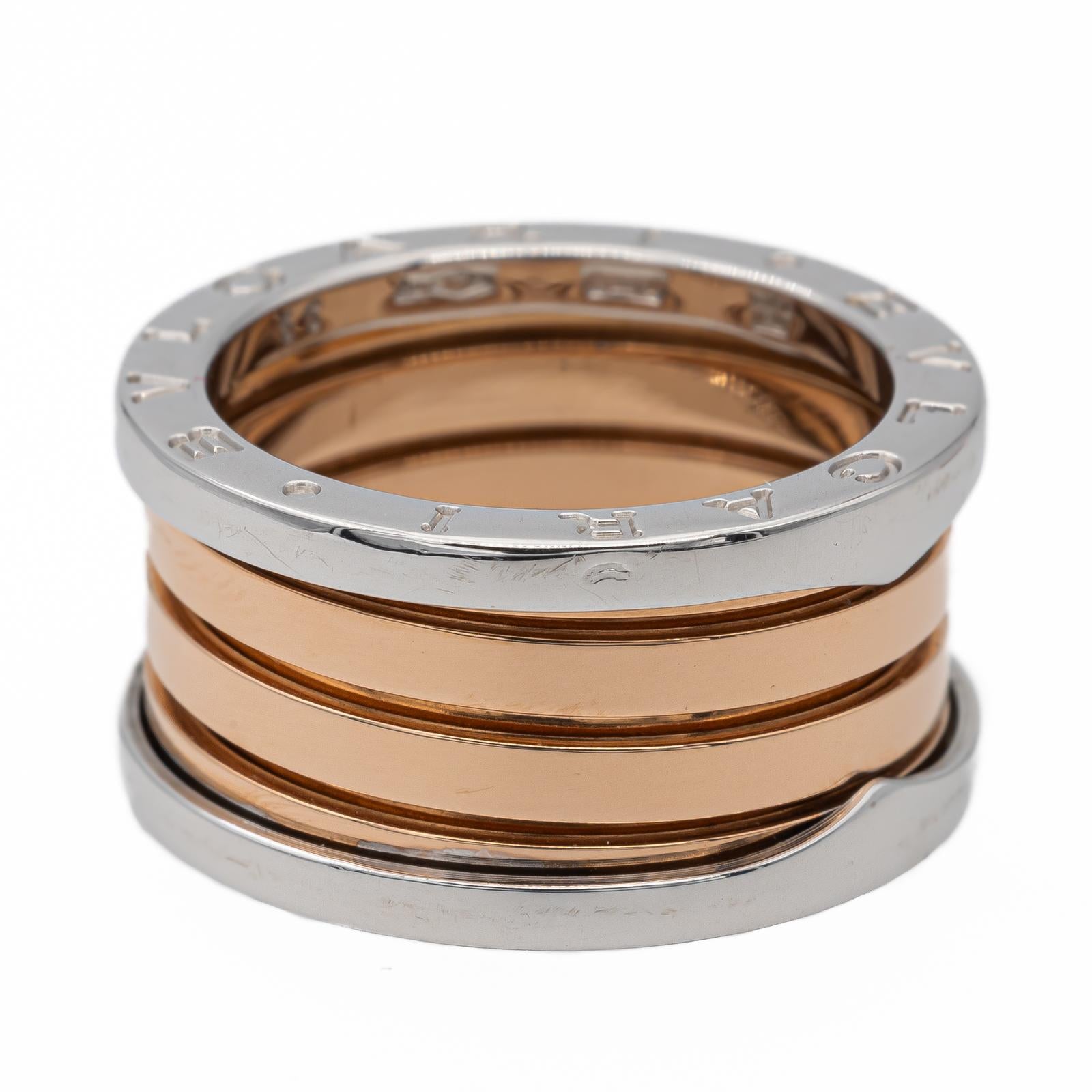 Bulgari Ring B.Zero1 Rose gold, White gold