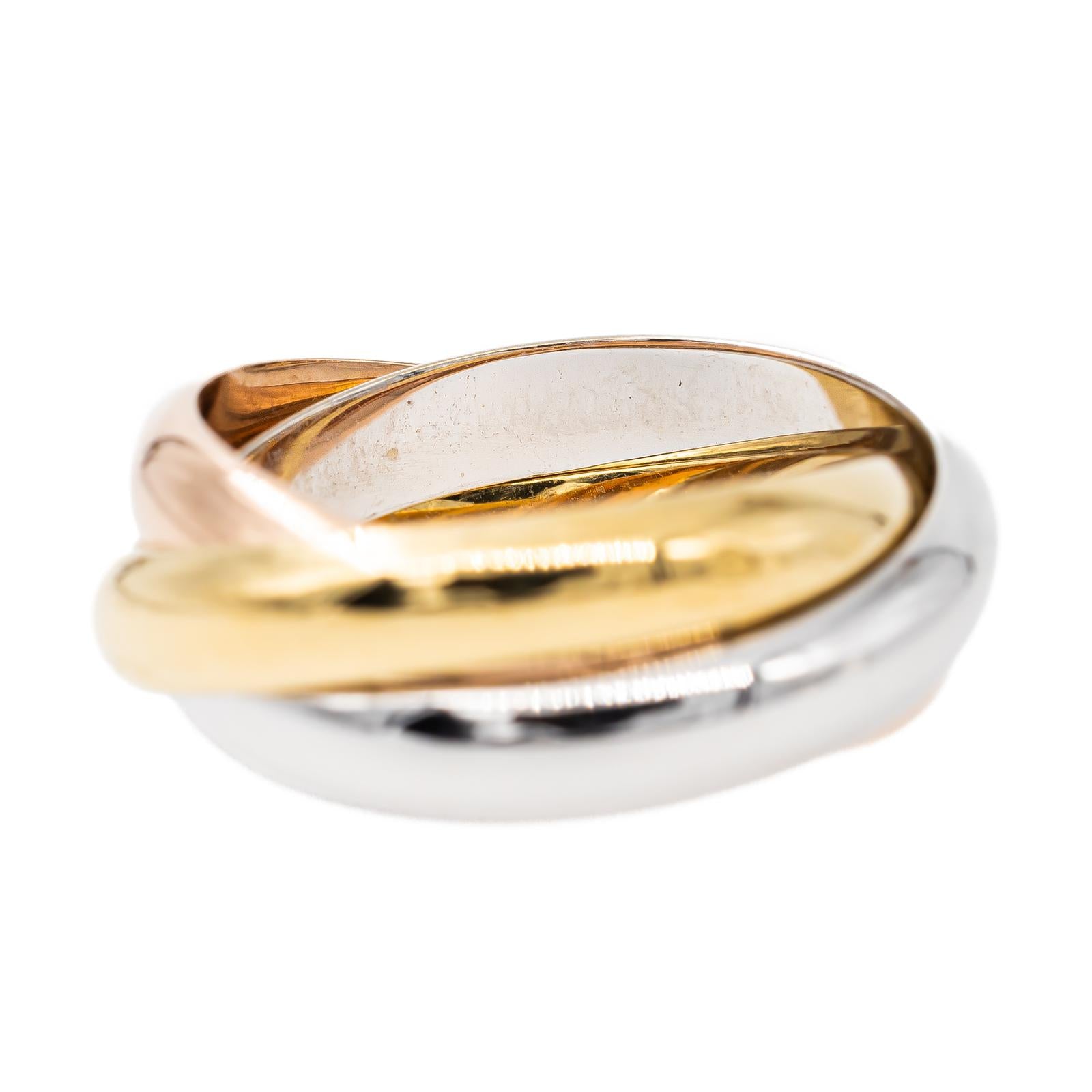 Cartier Trinity Alliance Ring Yellow gold, White gold, Pink gold