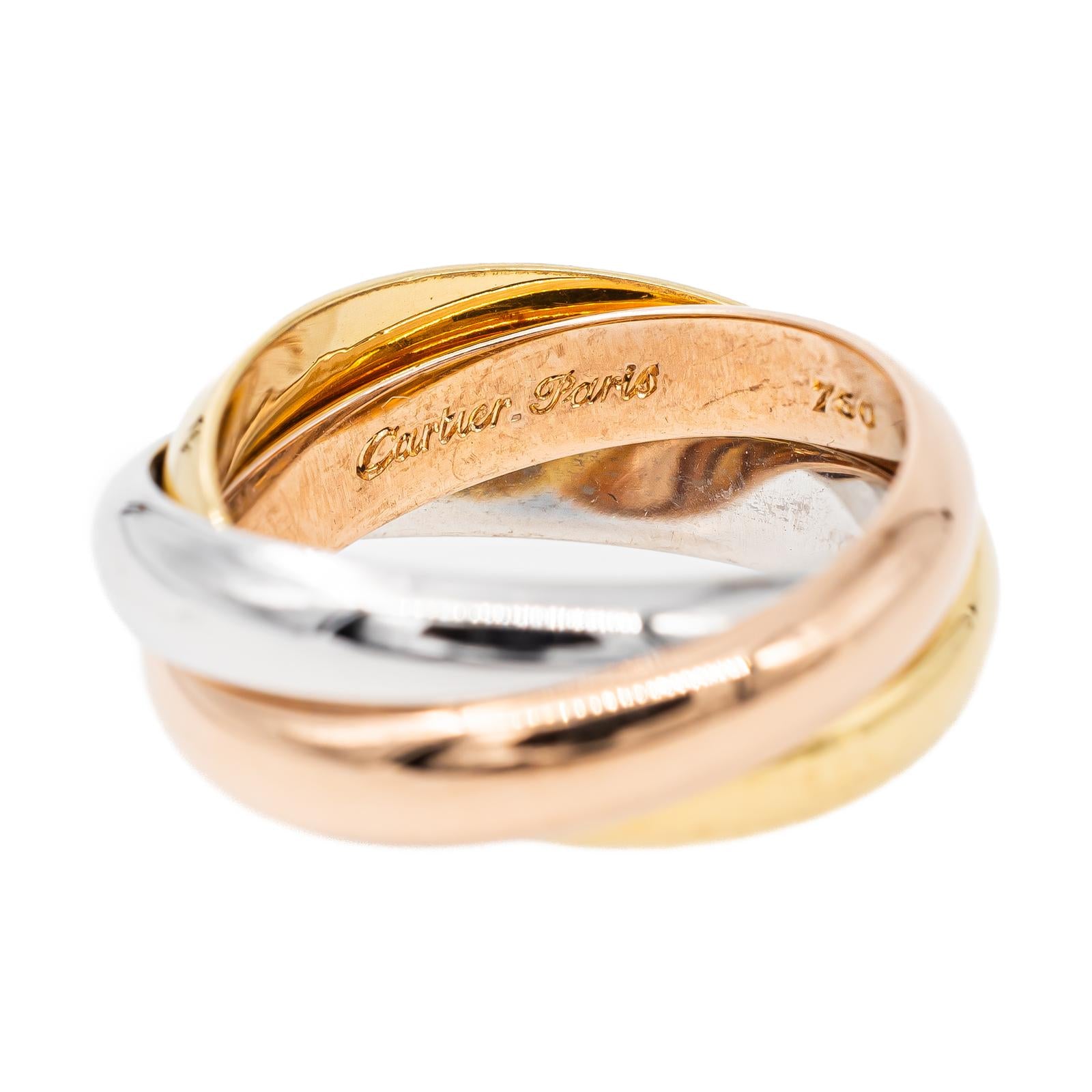 Cartier Trinity Alliance Ring Yellow gold, White gold, Pink gold