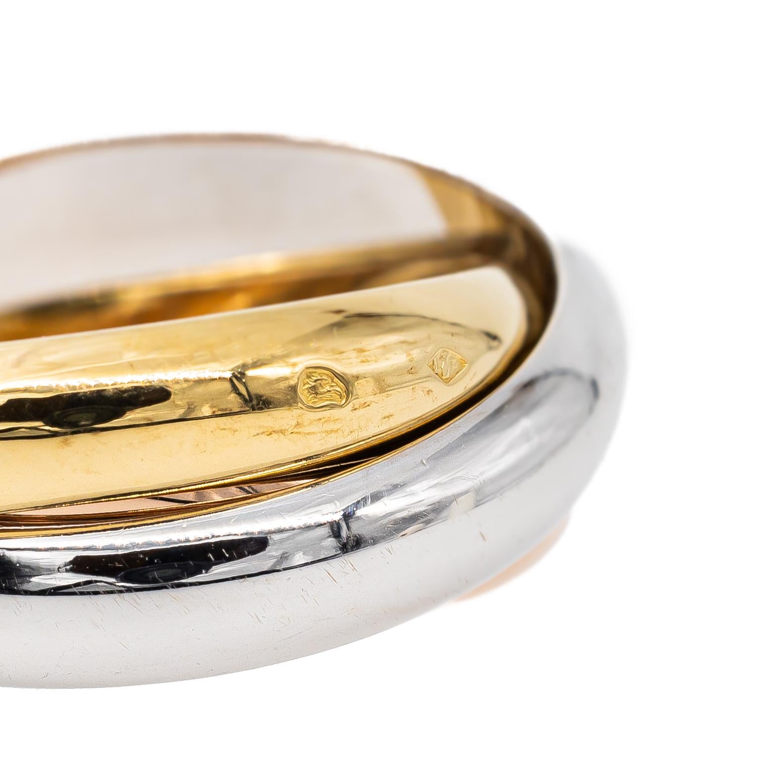 Cartier Trinity Alliance Ring Yellow gold, White gold, Pink gold