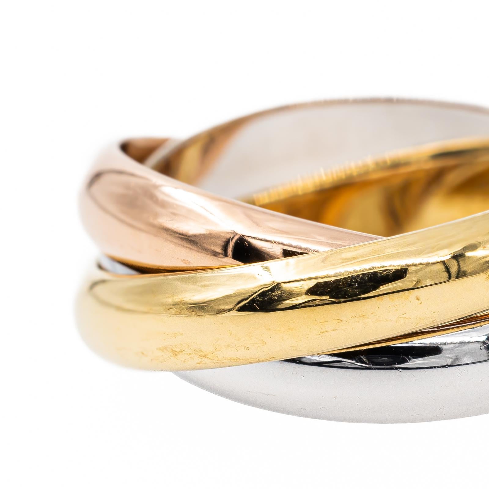Cartier Trinity Alliance Ring Yellow gold, White gold, Pink gold