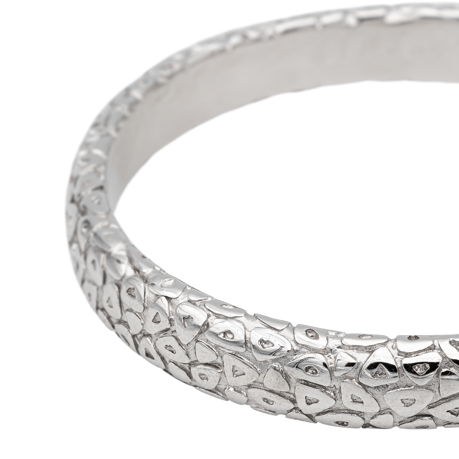 Chaumet White Gold Bangle Bracelet