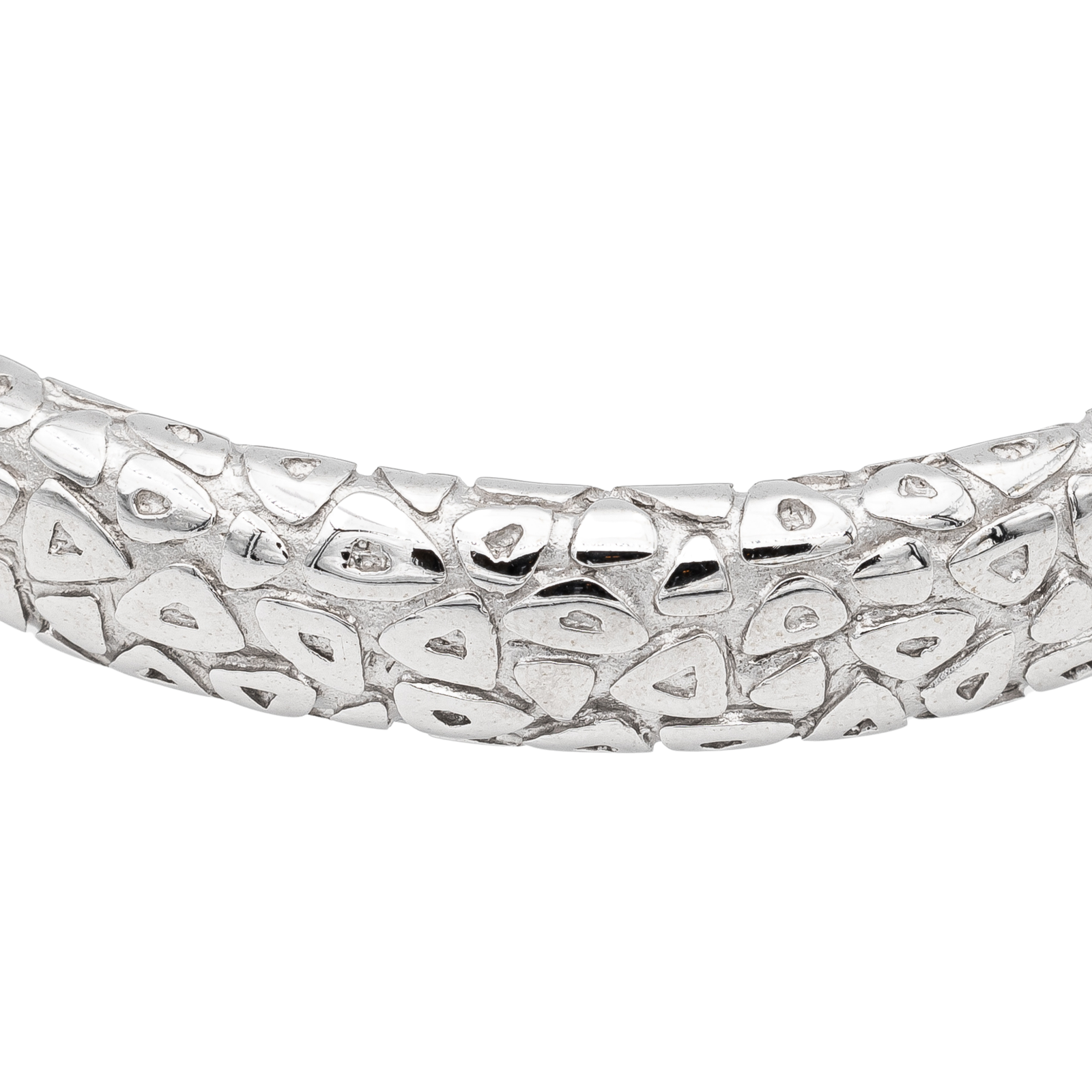 Chaumet White Gold Bangle Bracelet