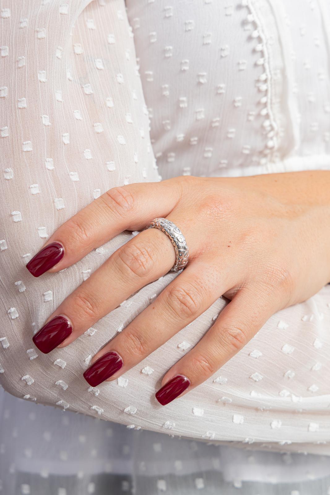 Chaumet Bague Jonc  Or blanc