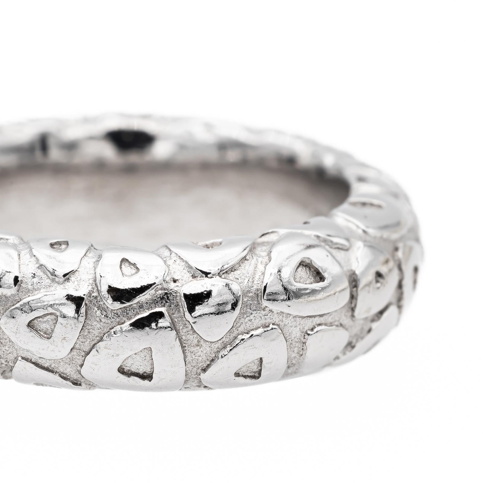 Chaumet White Gold Bangle Ring