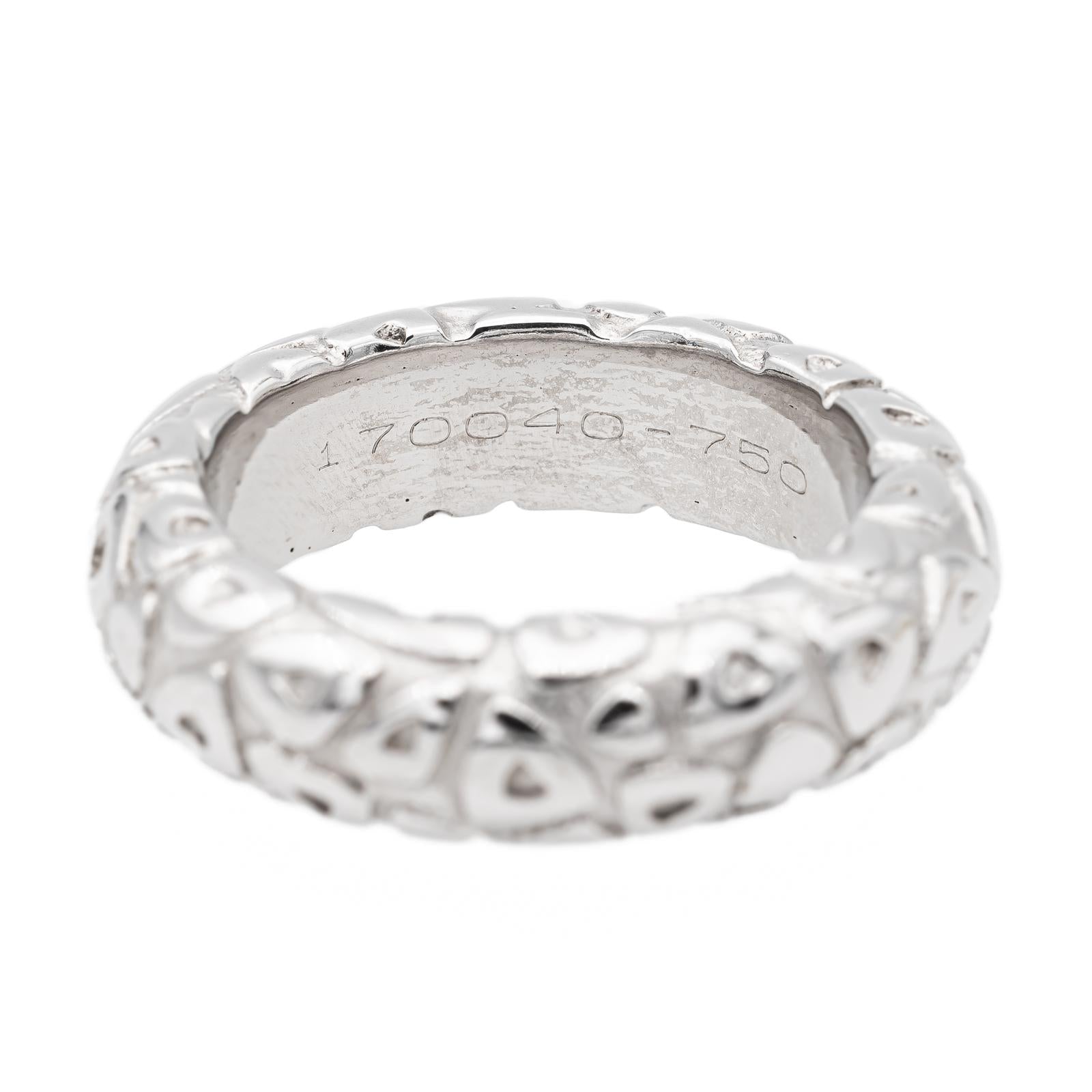 Chaumet White Gold Bangle Ring