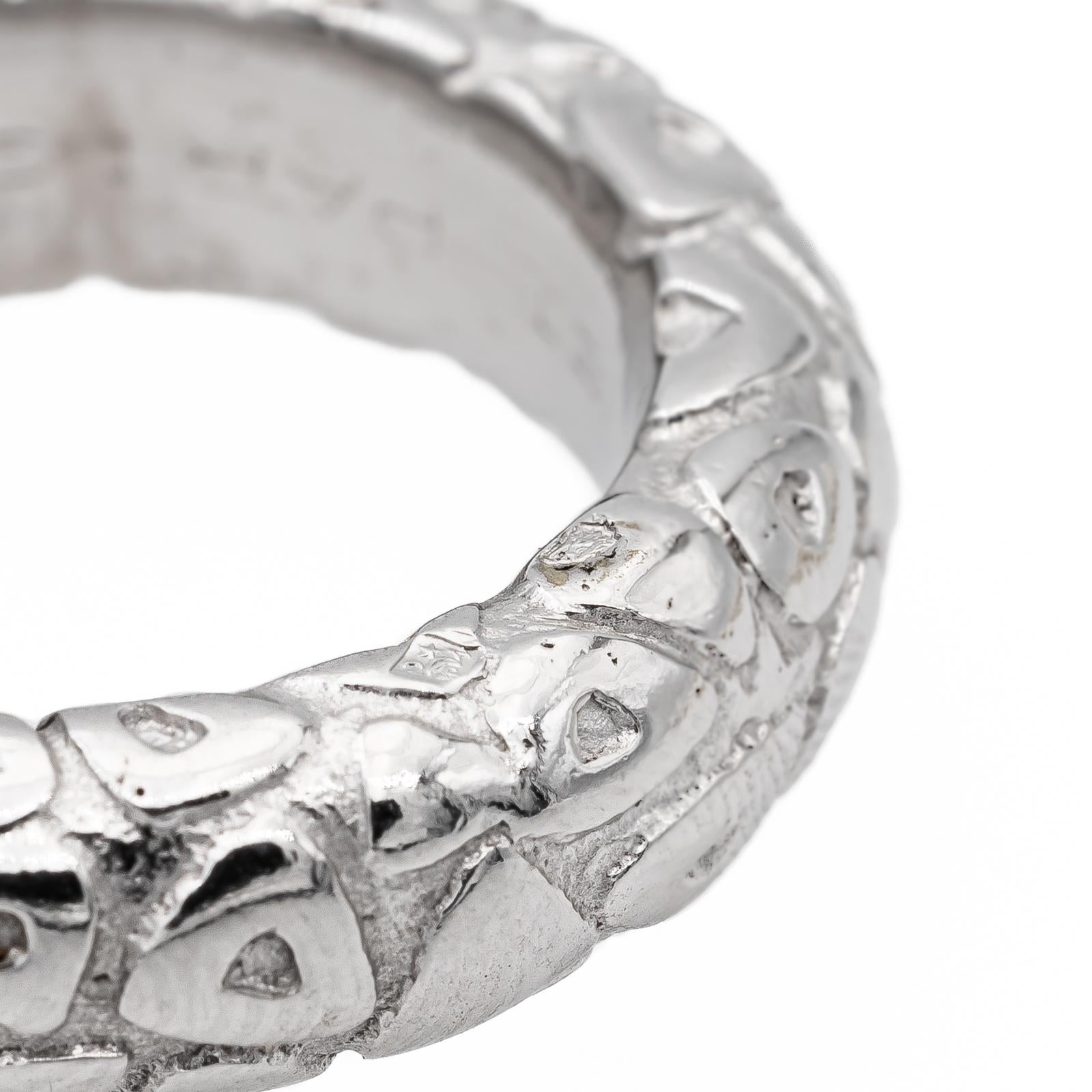 Chaumet White Gold Bangle Ring