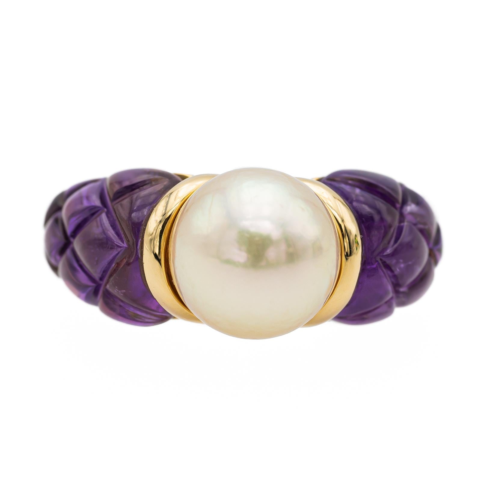 Fred Bague  Or jaune Perle