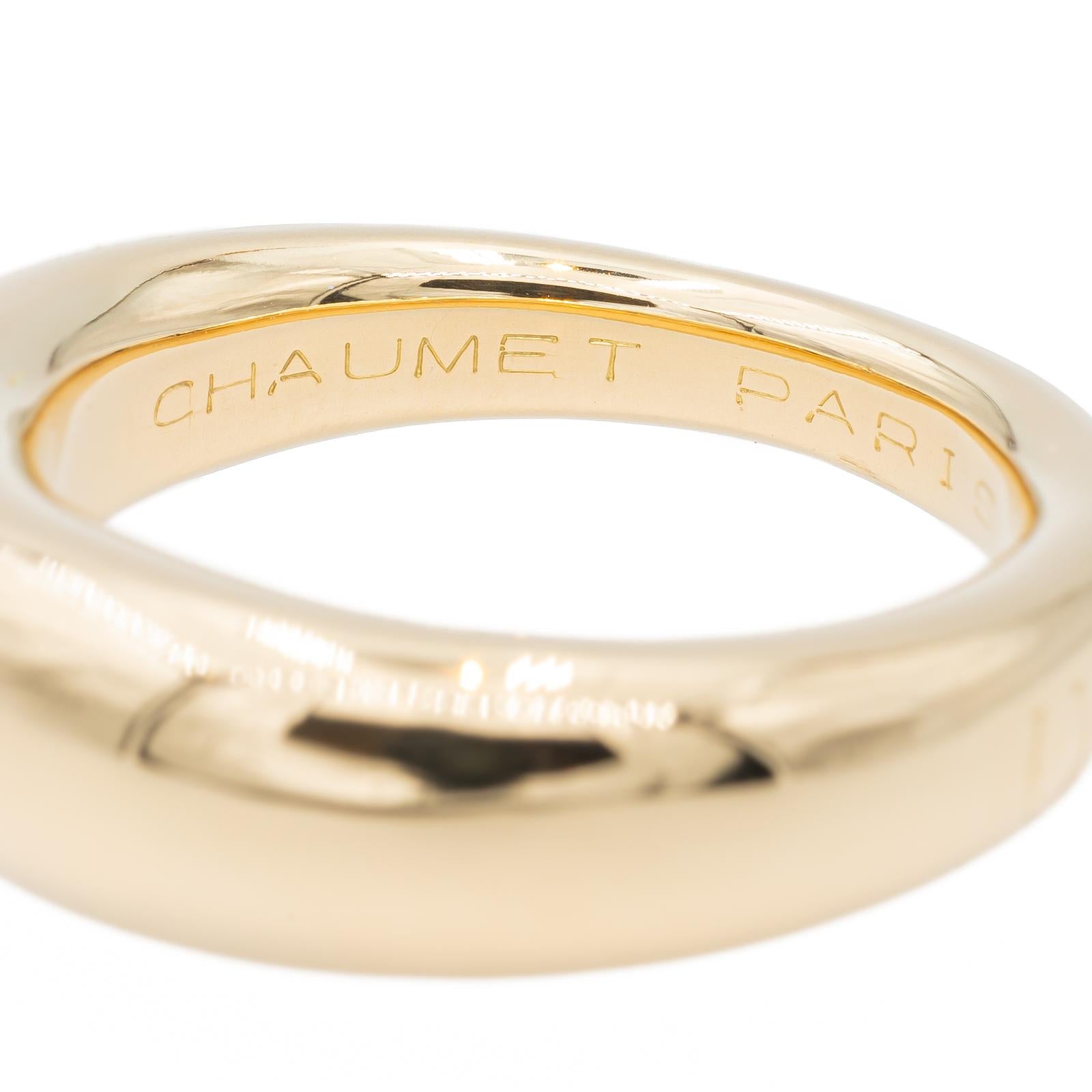 Chaumet Yellow Gold Bangle Ring