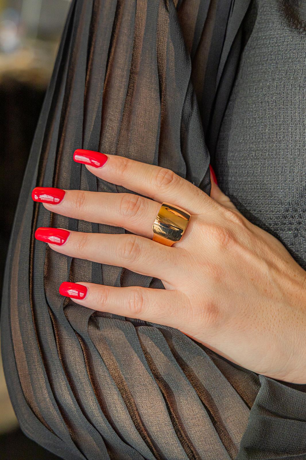 Cartier Santos Ring Rose Gold