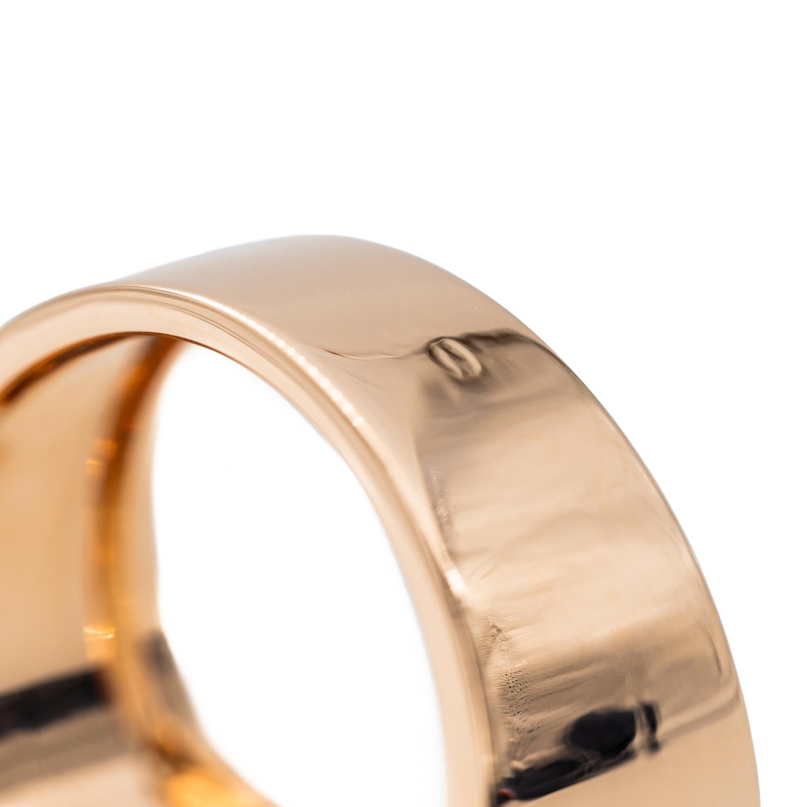 Cartier Santos Ring Rose Gold