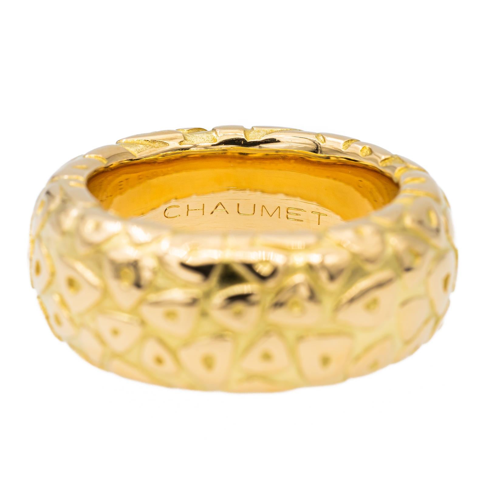 Chaumet Yellow Gold Ring
