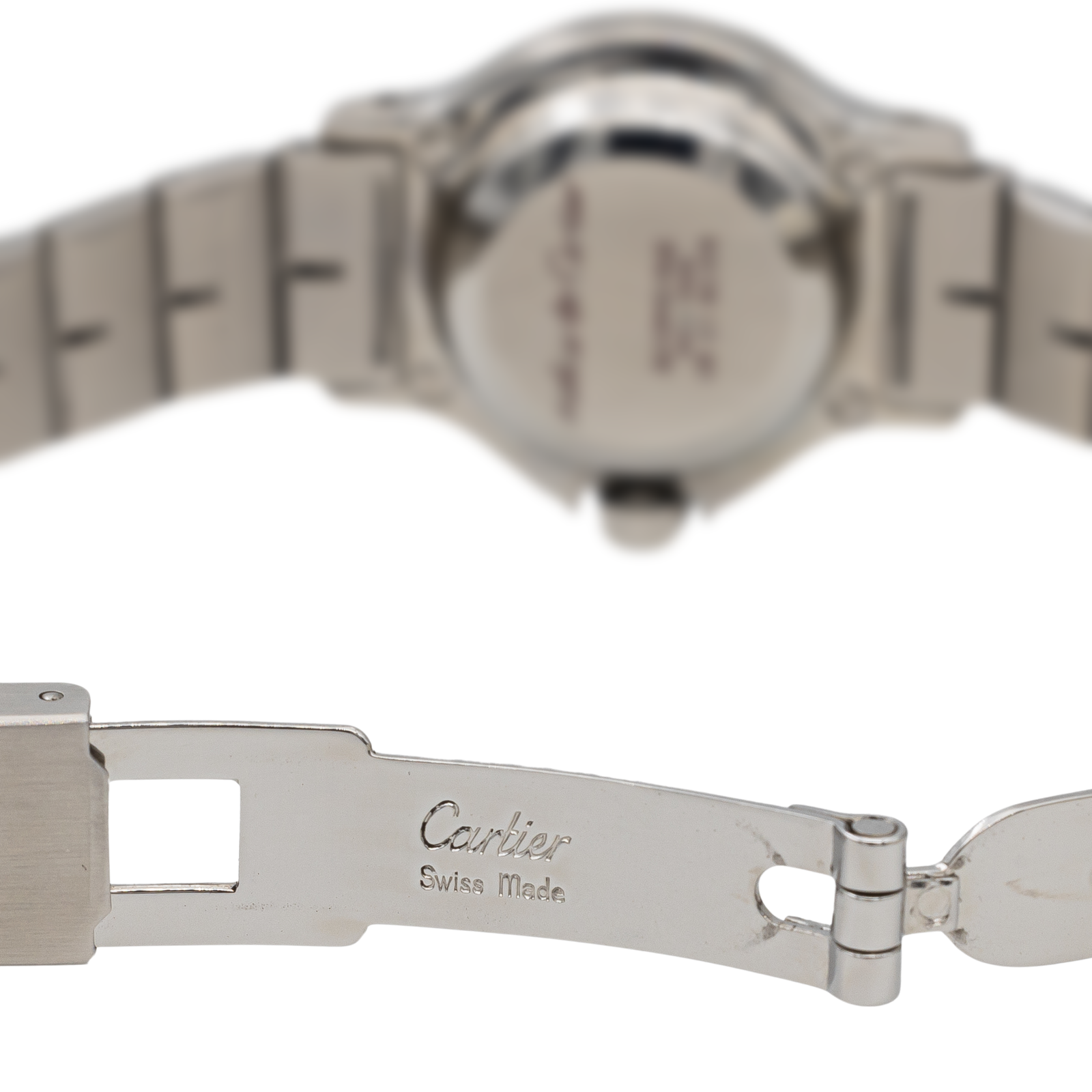 Cartier Santos Watch Steel, Yellow Gold