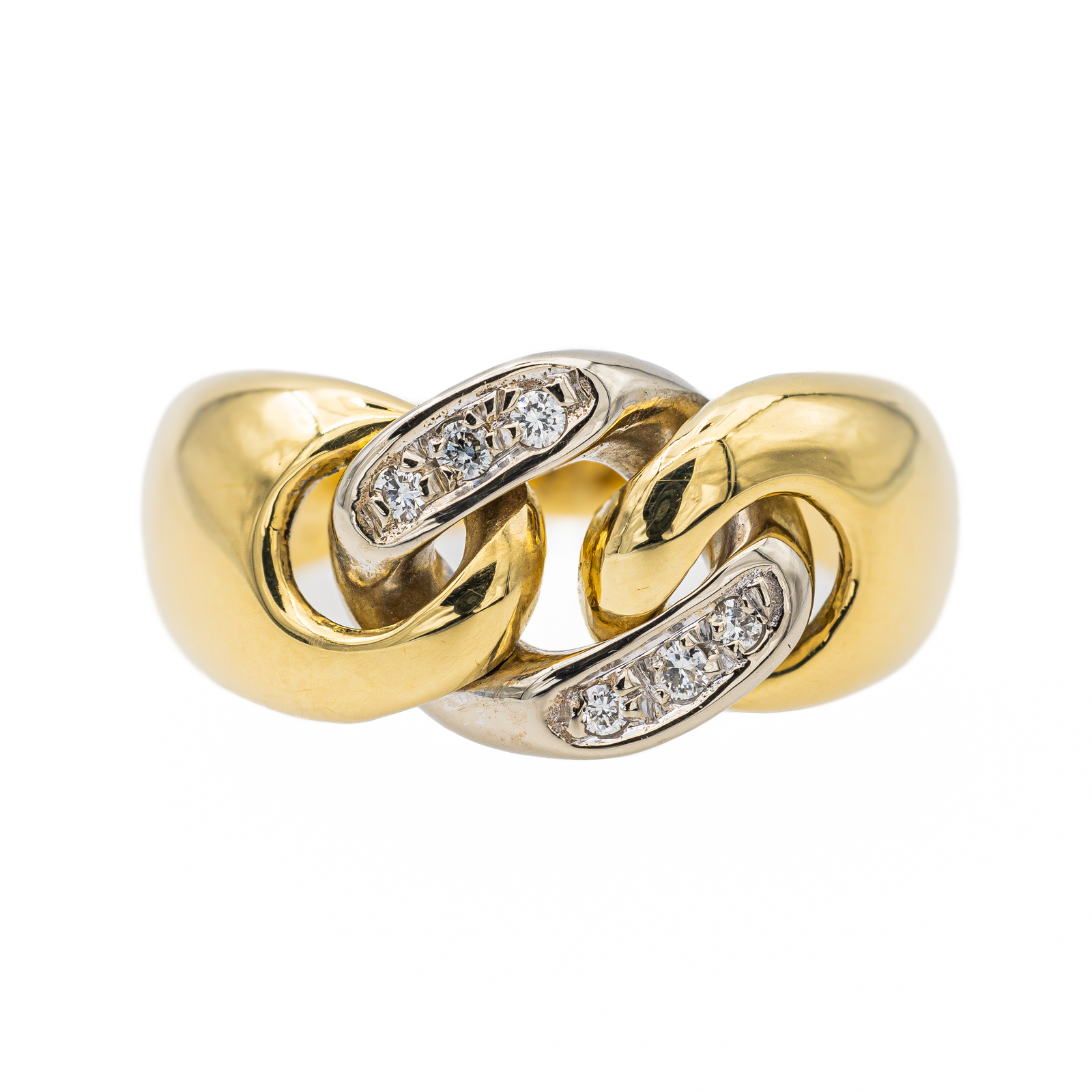 Chaumet Bague Liens Or jaune, Or blanc  Diamant