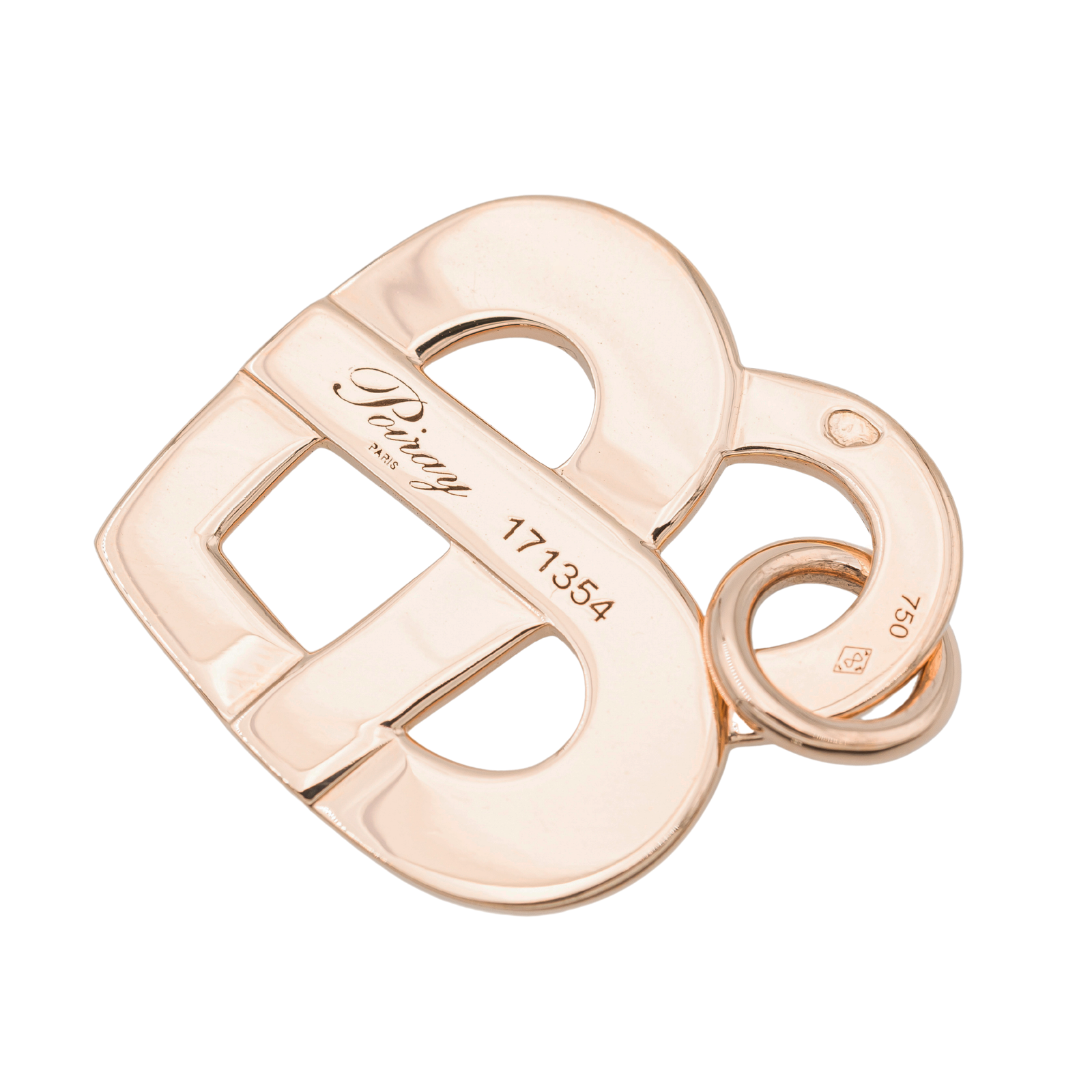 Poiray Pendentif Cœur Entrelacé Or jaune