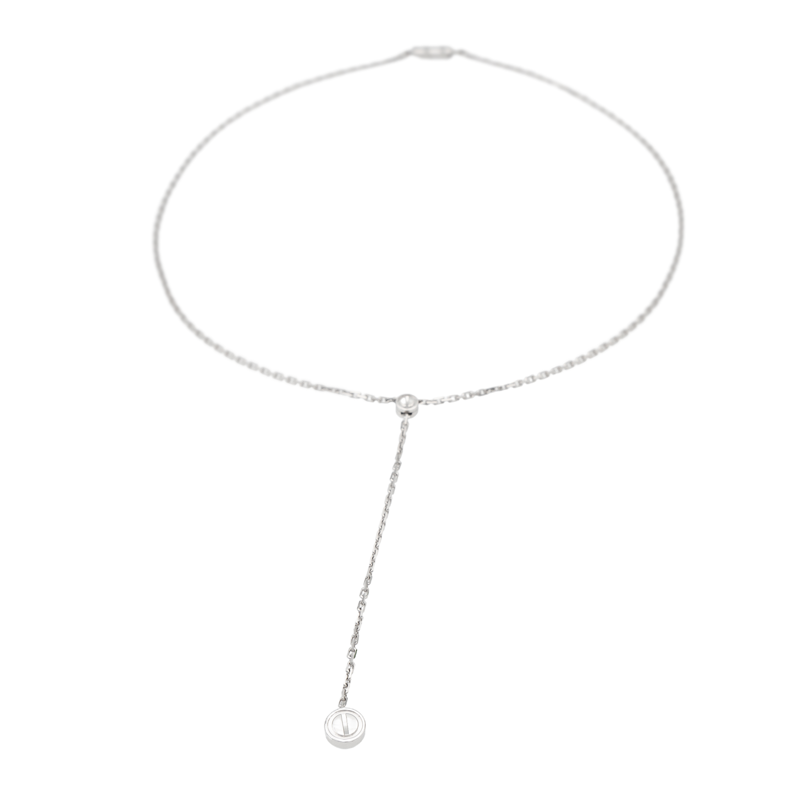 Cartier Négligé Love Necklace White Gold