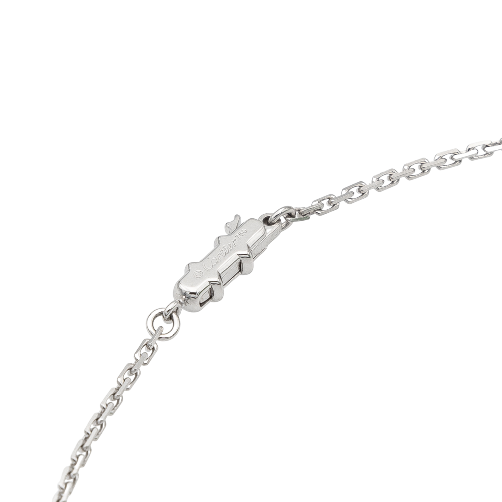 Cartier Négligé Love Necklace White Gold