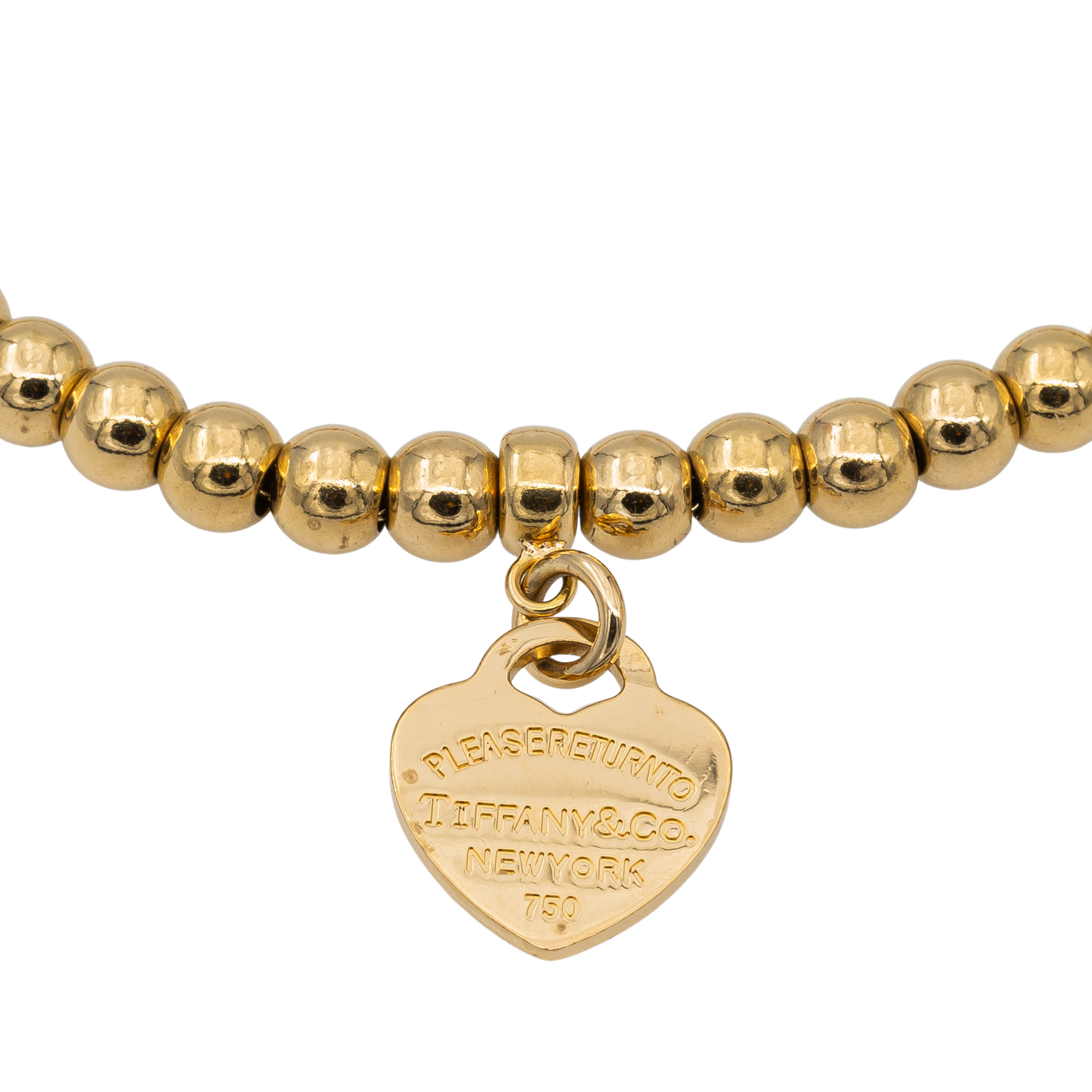 Tiffany & Co Bracelet Coeur Return to Tiffany Or jaune