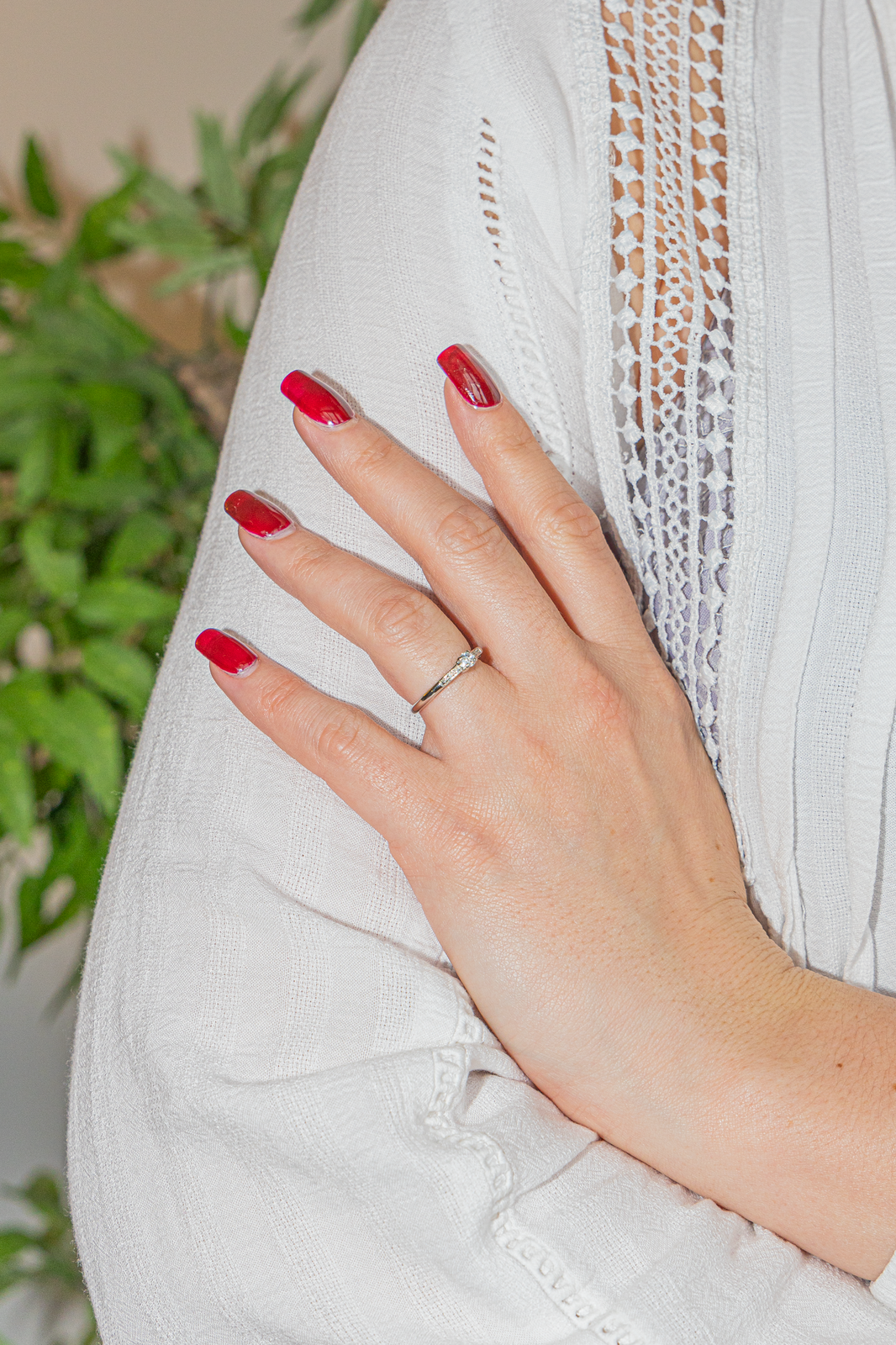 Mauboussin Bague Tu es le sel de ma vie Or blanc Diamant