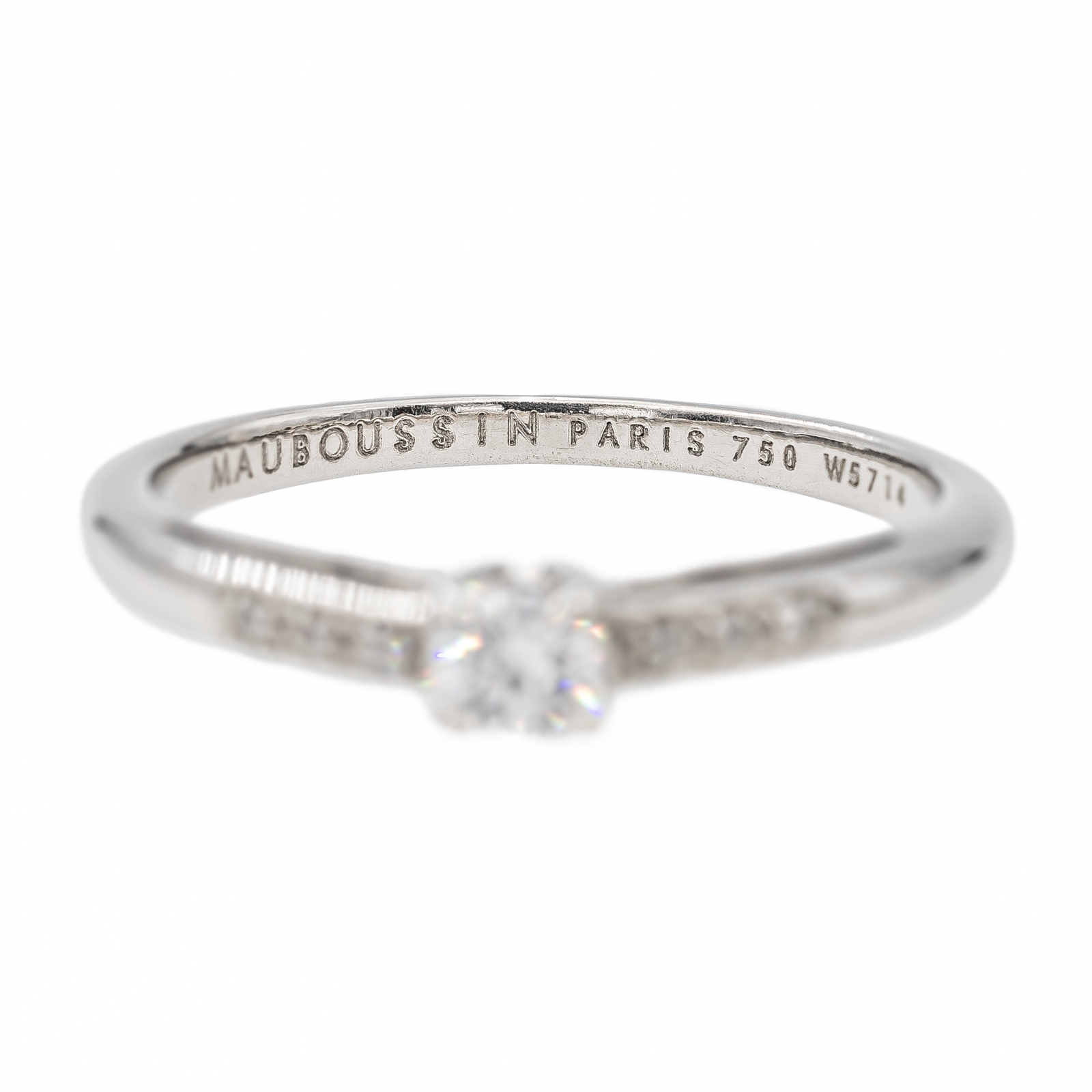 Mauboussin Ring You are the salt of my life White gold Diamond