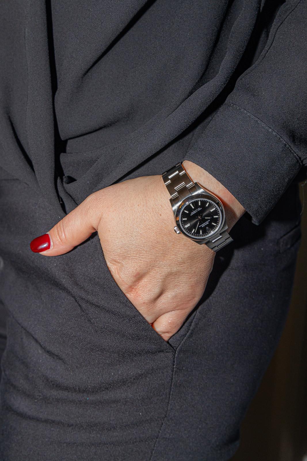 Rolex Montre Oyster perpetual Acier