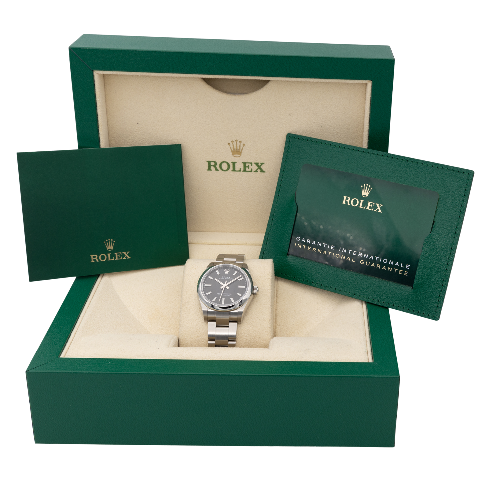Rolex Oyster Perpetual Steel Watch