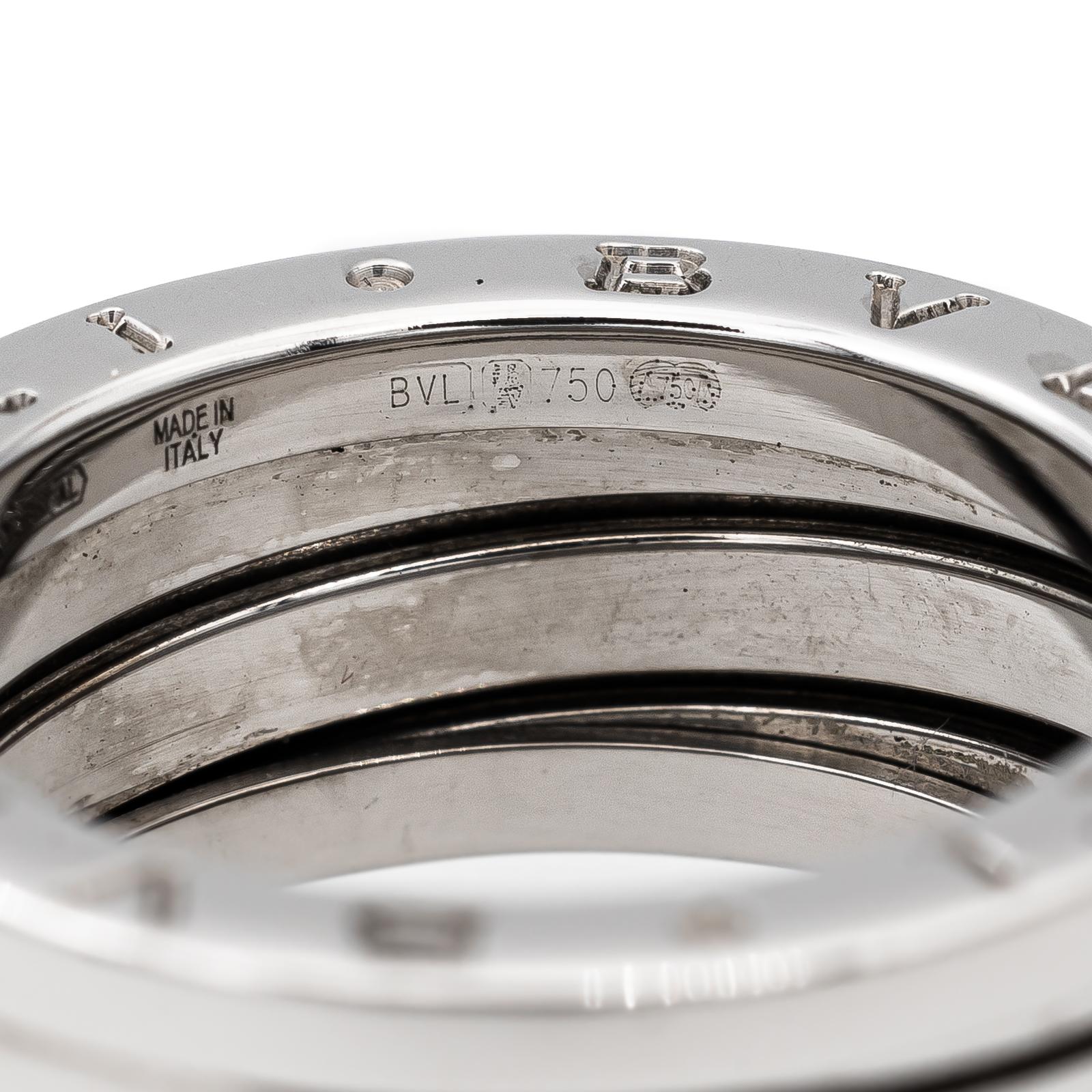 Bulgari B.Zéro1 Ring White Gold