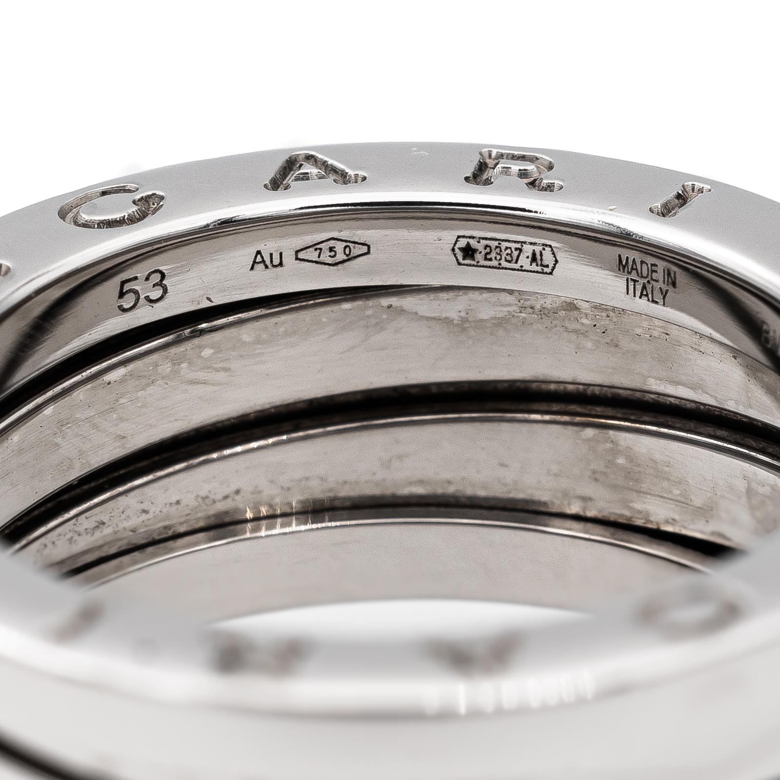 Bulgari B.Zéro1 Ring White Gold